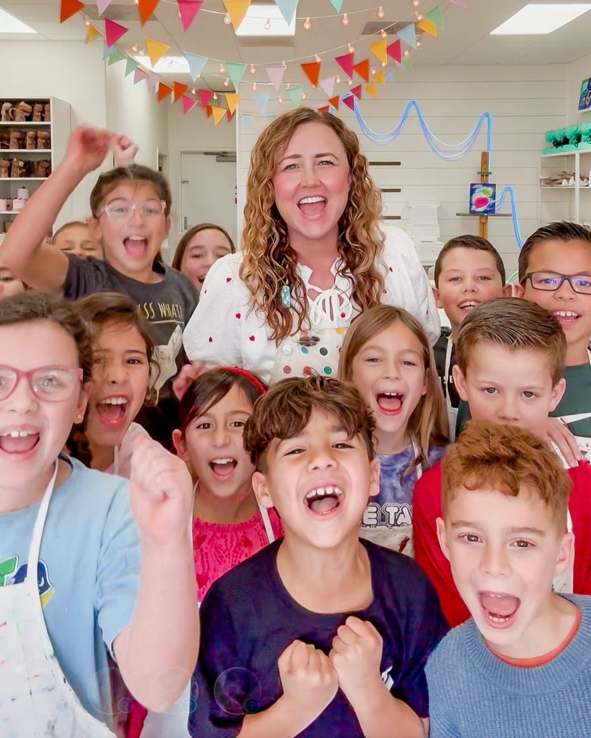 BIG, exciting news… we’re MOVING!! ✨
Not far (just two doors down 😉), but into a space with over 1100 additional square feet!
That means more room to create, spread out, dream big and offer SO MUCH MORE to our amazing artists. We cannot wait to grow into this next chapter and bring you even more classes, camps, workshops and creative opportunities!
This wouldn’t be possible without YOU and the trust you place in us with your precious artists. Thank you from the bottom of my heart for being part of our studio family. We’re so excited for what’s ahead! 🫶
Also… Big thanks to my darling students who helped me make this special announcement 🥰 And check out our stories for a glimpse of DEMO DAY in the new space!