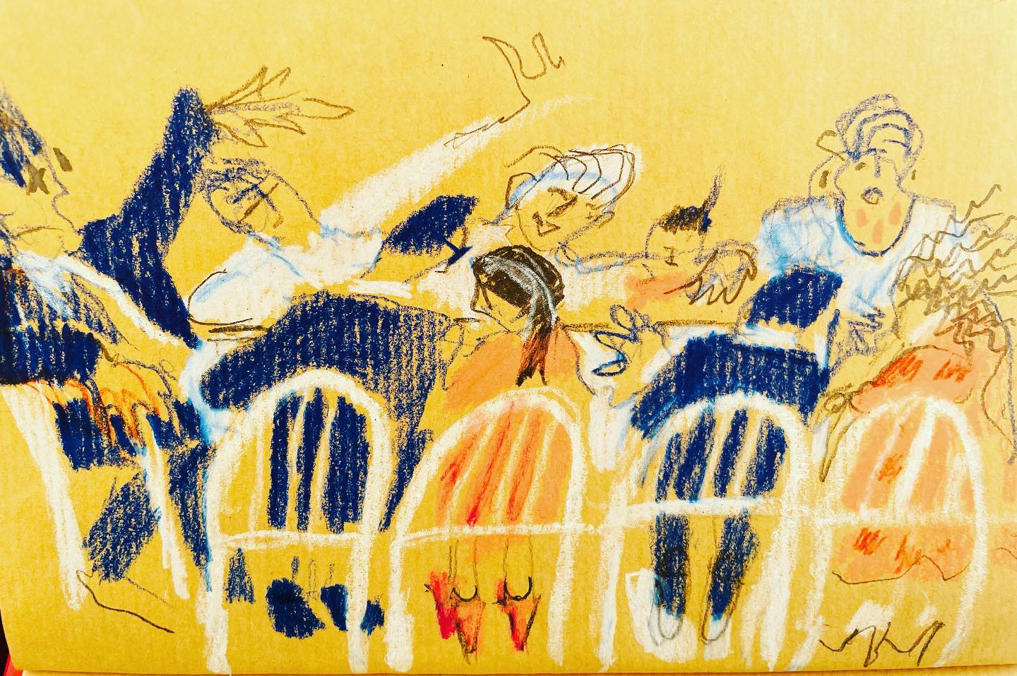 #miscusi! #sundaylunch #artform #italianstylre #walktosee #italia #miscusi! #sketchbook #dailysketch #bonviveur