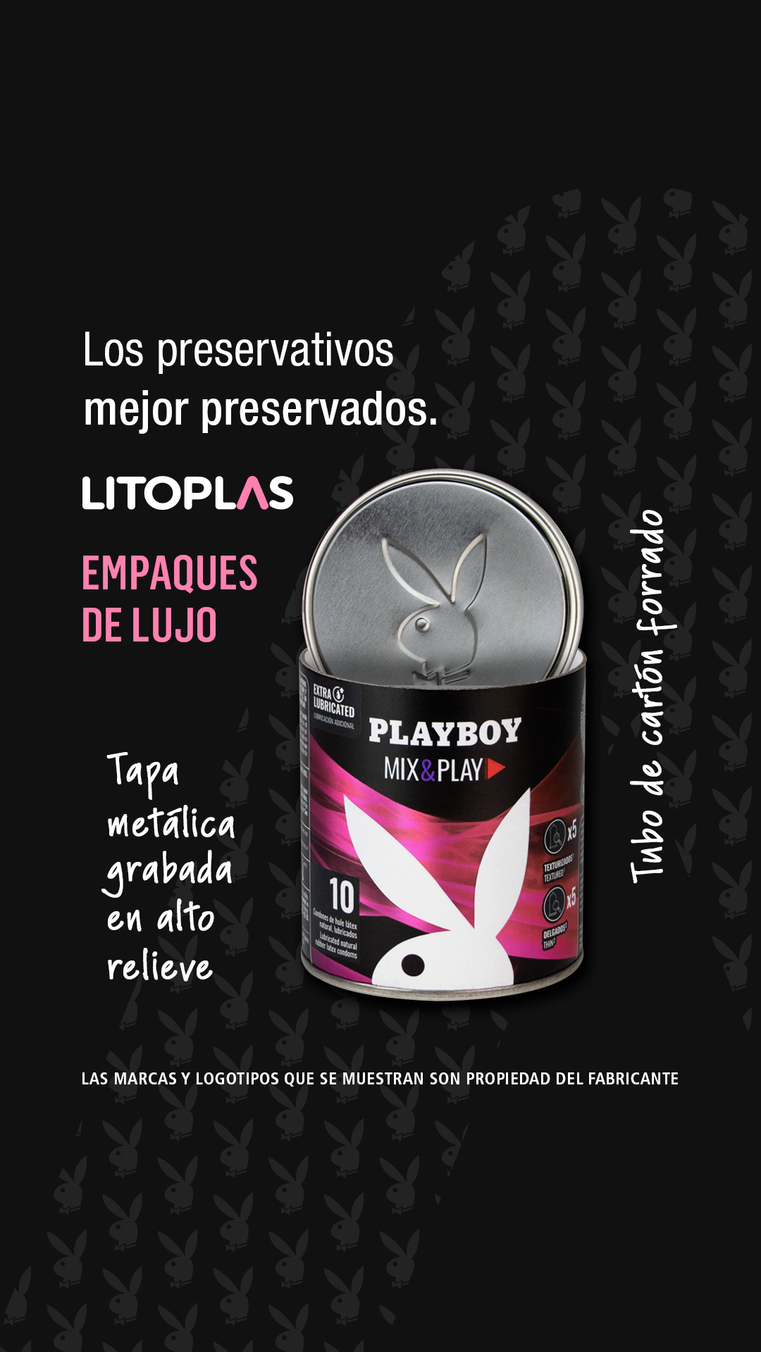 Seguridad con un toque de elegancia. ✨ Desarrollamos este empaque para Playboy con acabados premium y estructura reforzada. La combinación perfecta entre protección y diseño superior. #Litoplas #PackagingDeLujo #Playboy
🔗 Link en bio.