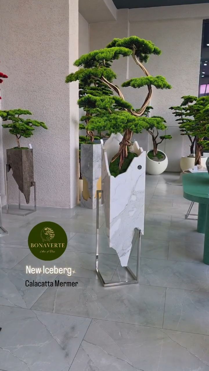 New Model / New Iceberg
Buz Dağının Görünmeyen Yüzü: Zarafet ✨
Iceberg modelimizin gücünü doğadan, estetiğini ise mermerin asaletinden aldık. Yeni mermer saksılı modelimizle, "lüks" kavramını doğallıkla yeniden tanımlıyoruz.#artificialbonsai #dekorasyon #luxurydecoration #dekoratifağaçlar #icmimarlik