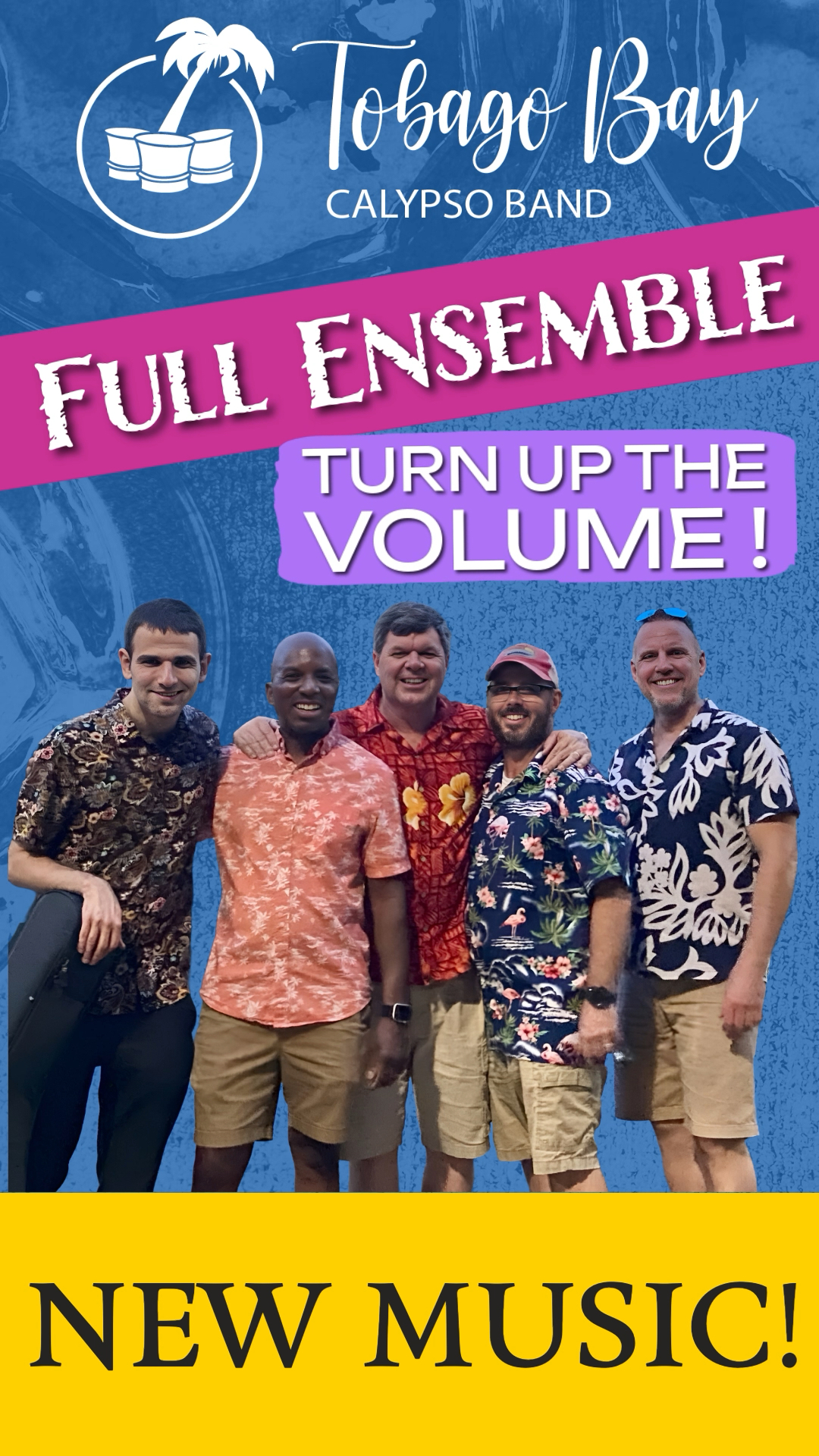 Turn up the volume! A snippet from Bamboozled. One of our newest recordings!
For all recordings check here!
https://www.tobagobay.com/media