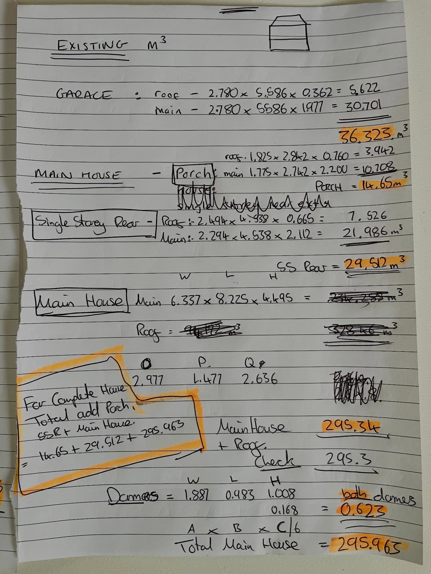 Swipe right 👉🏻
Sometimes I get asked if my job entails a lot of math 🤔...... today on a fun Sunday morning 😳
The answer is ......yes! 🥺
This definitely made me want to reconsider my career choice and have a think about the recent dinner lady job vacancy at my children's school!
🏡 Project within the Greenbelt
➡️ Proposed single & double storey rear extension.
➡️ Propsed detached garage with storage.
➡️ Space planning all areas.
🏡 Location
➡️ Oxted, Old Oxted, Surrey
🏡 Required
➡️ M3 Volume calculations of existing and proposed house & garage.
🏡 Fun
➡️ 0
#oxted
#architecture #volumecalculations #design greenbelt
