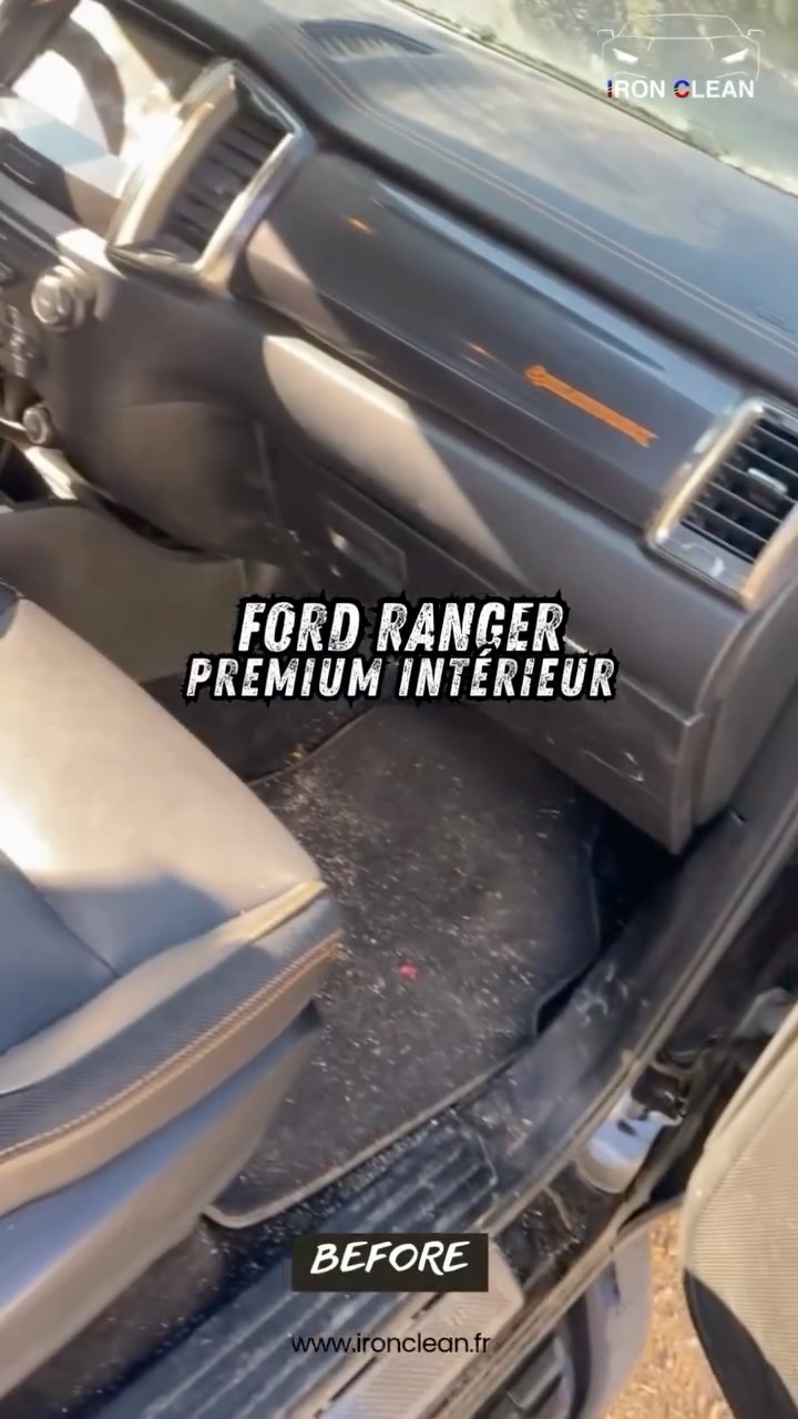Ford Ranger – Un pick-up taillé pour l’aventure… mais aussi pour rester impeccable à l’intérieur.
Ce véhicule utilitaire haut de gamme méritait un nettoyage en profondeur, sans compromis.
C’est ce qu’on a réalisé avec notre Prestation Premium Intérieure : un soin complet, pour un habitacle à la hauteur de sa puissance.
Détails de la prestation :
Aspiration intégrale (sièges, tapis, dessous de banquettes)
Détachage des moquettes et tissus
Nettoyage approfondi des plastiques, panneaux de portes et consoles
Vitres intérieures extérieurs nettoyées
Finitions avec protections haut de gamme + ambiance purifiée
Résultat : un poste de conduite propre, sain et prêt à reprendre la route, le chantier ou la forêt.
Intervention à domicile ou sur site pro
Réservation : www.ironclean.fr
#ford #ranger #lavageauto #detailing #cardetailing #gironde #ironclean #avantapres #nettoyageauto #autodetailing #cardetail #caredetail