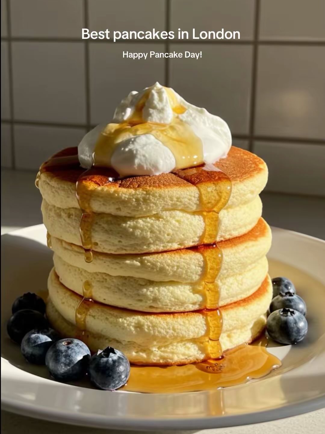 Happy Pancake Day! Did you know that this day has roots in a traditional Christian feast, meant to use up rich ingredients like eggs, milk, and butter before the 40-day Lenten fast? Here are our favorites:
1. **A.O.K Kitchen**: Thick and jiggly pancakes that are a menu staple, served with coconut chantilly cream, fresh berries, and maple syrup. They’re known for their perfect browning.
2. **Sunday in Brooklyn**: Famous for cake-like pancakes that have a Ferrero Rocher flavor, topped with rich hazelnut maple praline and brown butter.
3. **NAC**: Your go-to for all things dessert, their chocolate-covered pancakes never disappoint.
4. **Mammy**: Michelin-starred pancakes that offer a crunchy bite with a creamy inside, allowing for any filling you can imagine. It’s a delightful mix of waffle and pancake!
5. **Scarlett Green**: A visual feast with their classic thin pancakes, served with colorful edible flowers.
#pancakeday #londonfood #fyp #dessertreview #travelguide