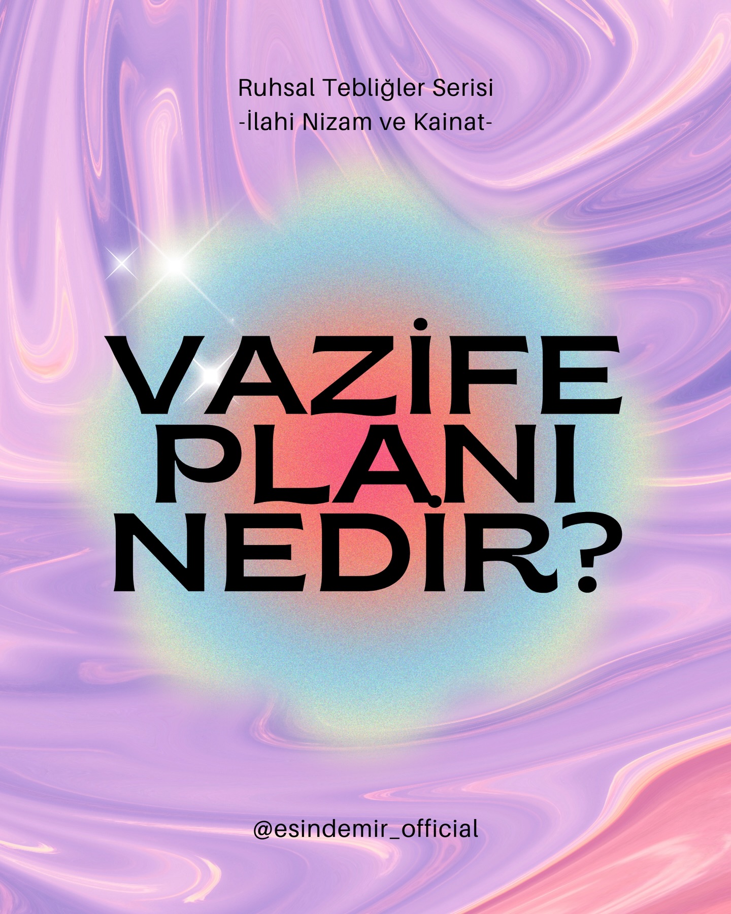 ✨ Vazife Planı Nedir ?
✨ Bir Ruh Neden Dünyadan Mezun Olmak İster ?
• Dr. Bedri Ruhselman tarafından düzenlenen
“Ilâhî Nizam ve Kâinat”, 1959 yılında
“Önder” adlı Büyük Vazife Planı’ndan alınan
bilgilerin 54 yıl boyunca saklandıktan
sonra 2013 yılında yayımlanmış kapsamlı bir kozmoloji ve tekâmül ögretisidir. Kitap, insanın dar madde hayatını geniş ve idraki ileri bir safhaya bağlayan bir köprü olarak tanımlanır.
Sevgi ve ışıkla,
Esin💛