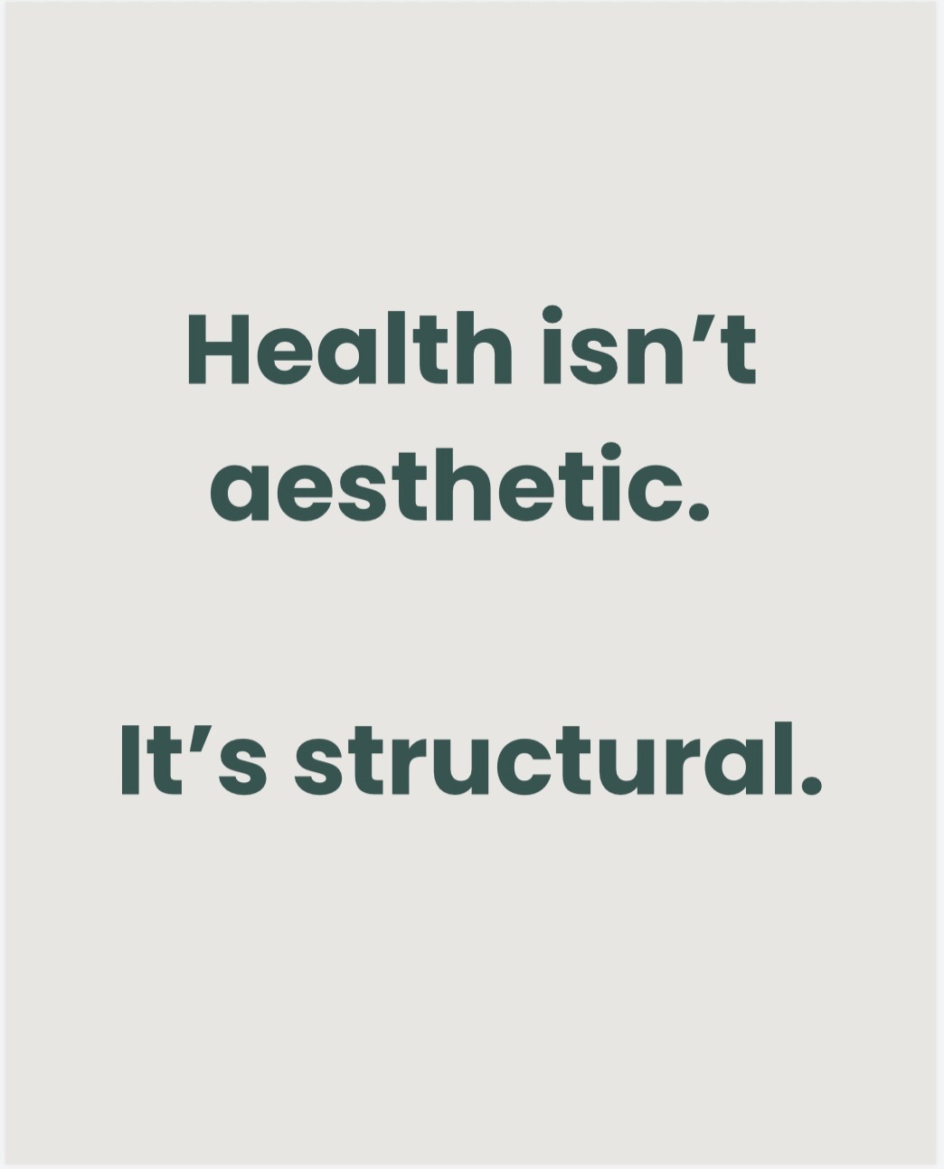 We live in a world obsessed with the surface.
Skin. Shape. Filters. Quick fixes.
But real health was never meant to be aesthetic.
It’s structural.
It’s your mineral balance.
Your muscle mass.
Your gut lining.
Your hormone regulation.
Your bone density.
Your nervous system resilience.
You can’t biohack your way around foundations.
As a nurse, I see it daily we are exhausted, foggy, inflamed, depleted… trying harder instead of supporting smarter.
Glow isn’t built from the outside in.
It’s built from the inside up.
Small daily habits.
Consistent support.
Evidence over trends.
Elevate your everyday.