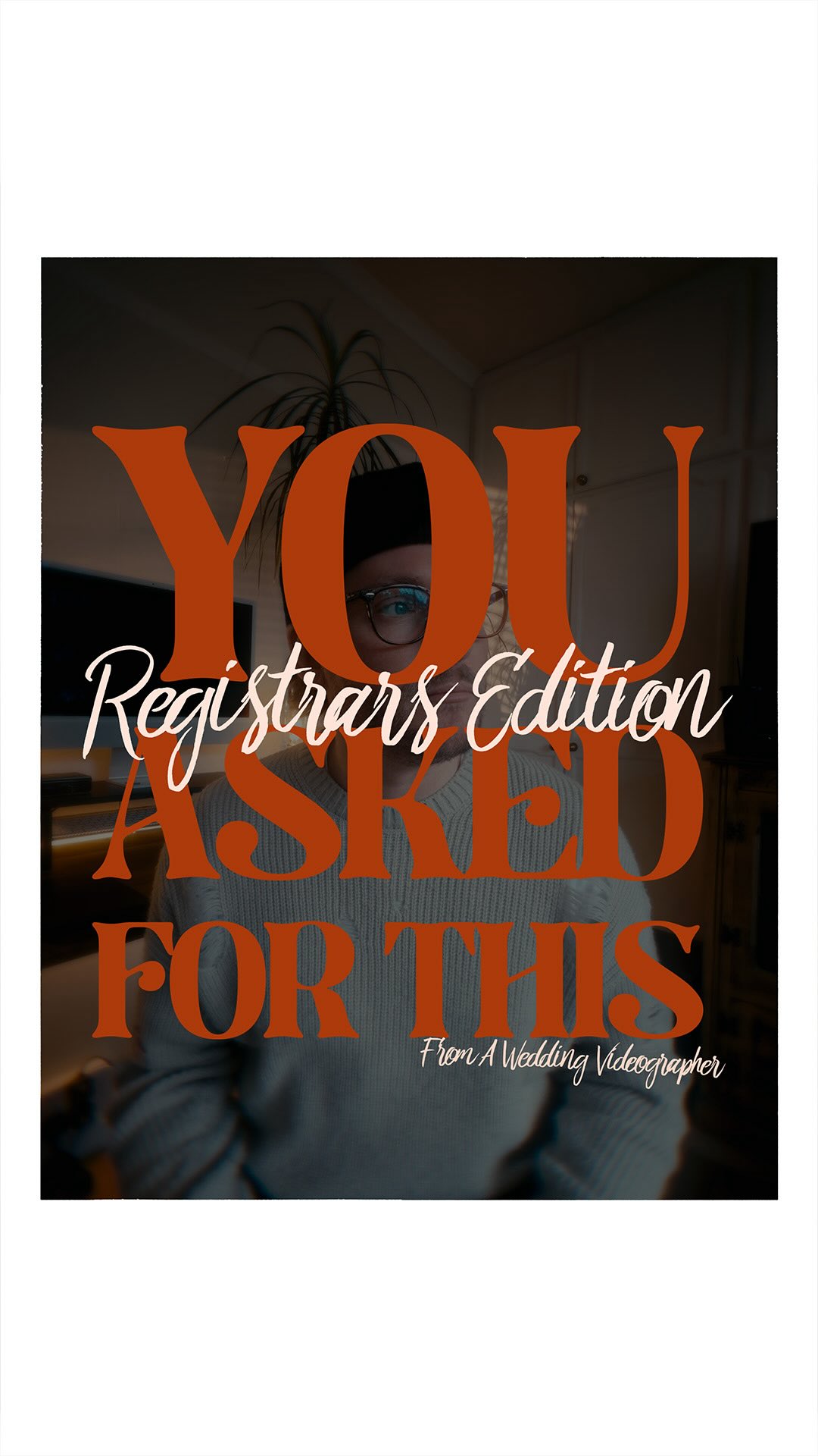 Let’s talk about registrars…
I had a rant last year, but I’m back with reasons! 🍻
#weddingtips #weddingvideography #weddingceremony #registrars #weddingcelebrant