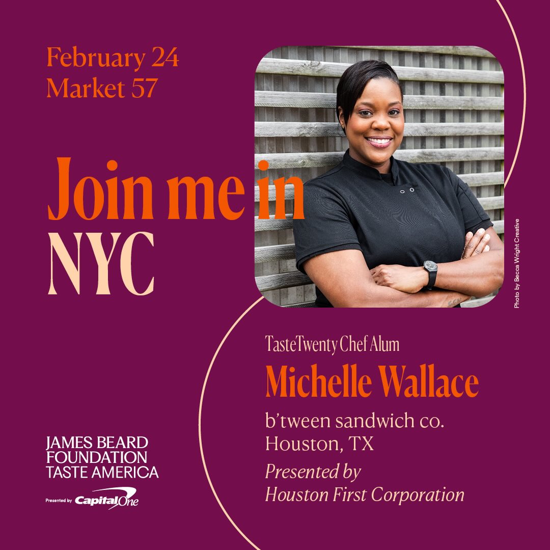 ✨Let’s turn up NY!
Join me and @beardfoundation
for Taste America presented by
@capitalone, where incredible food
meets great impact! Dine with fellow
food lovers and help forge a stronger,
more sustainable restaurant industry.
Get tickets: jamesbeard.org/tasteamerica
#GoodFoodforGood
Over half of proceeds from each ticket
sold go directly to local participating
chefs/restaurants to support their
businesses and the remainder will support
the James Beard Foundation’s national
programming.
#GoodFoodforGood
