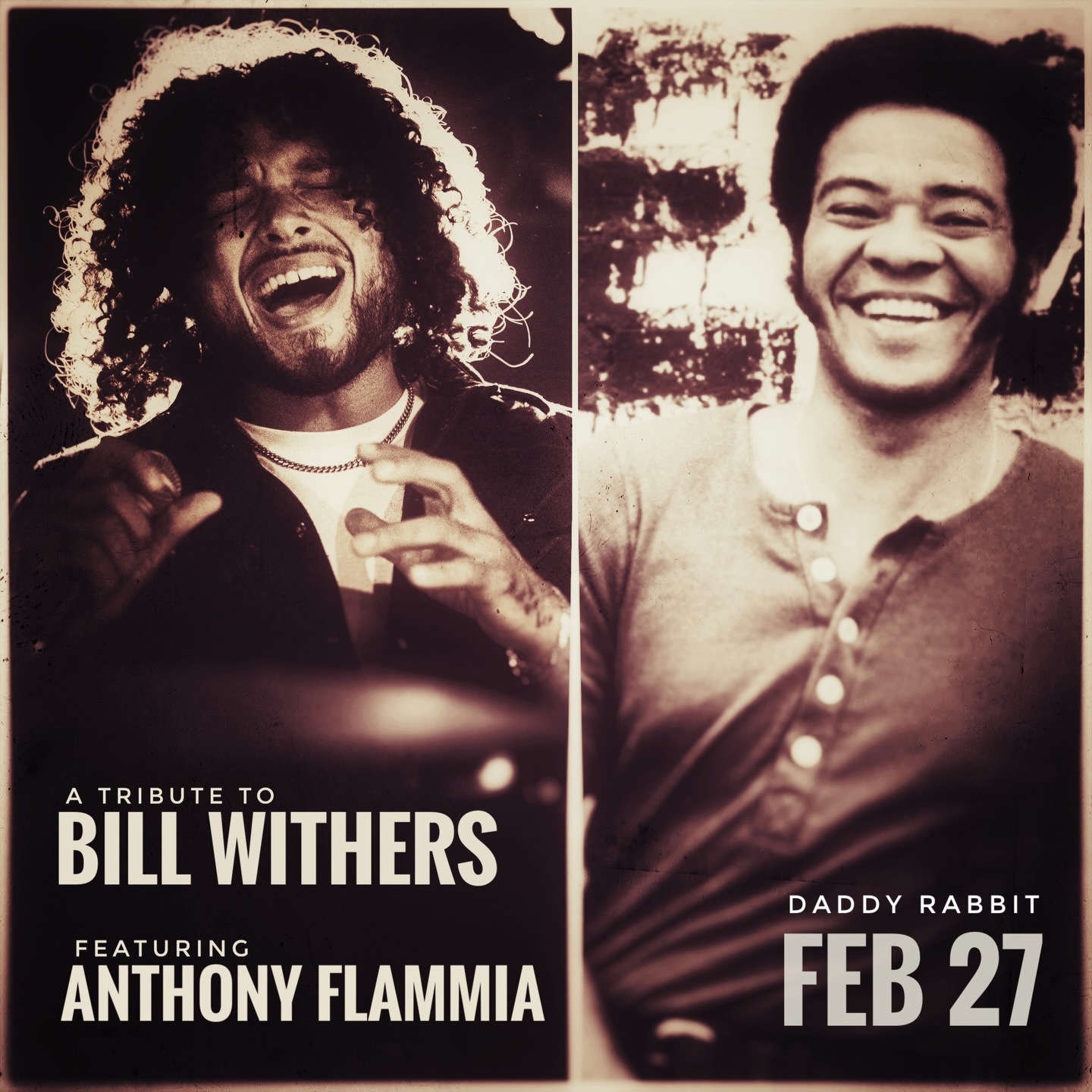 Mark your calendar - Feb 27 we are celebrating the music of Bill Withers featuring vocalist Anthony Flammia, Brazilian guitarist Leandro Pellegrino, bassist Peter Slavov, drummer Rudy Royston, and pianist Misha Piatigorsky. Cannot wait to see y’all there. Tickets are going fast. Ticket link in bio. #billwithers #speakeasy #flamm #jazz #newyorker
