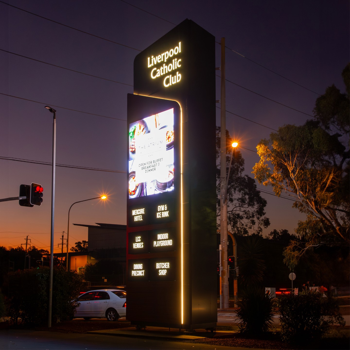 Liverpool Catholic Club - Pylon