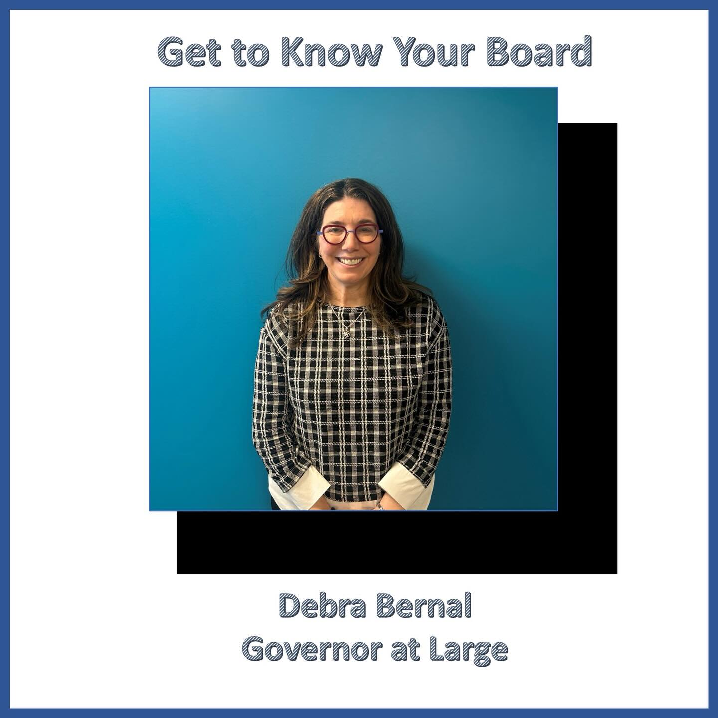 Introducing Get to Know Your Board, a new series where you can learn more about the Bar Association’s Board of Governors! First up we have Governor at Large Debra Bernal. Swipe the slides to learn more about Debra’s career and new hobby 🥌!