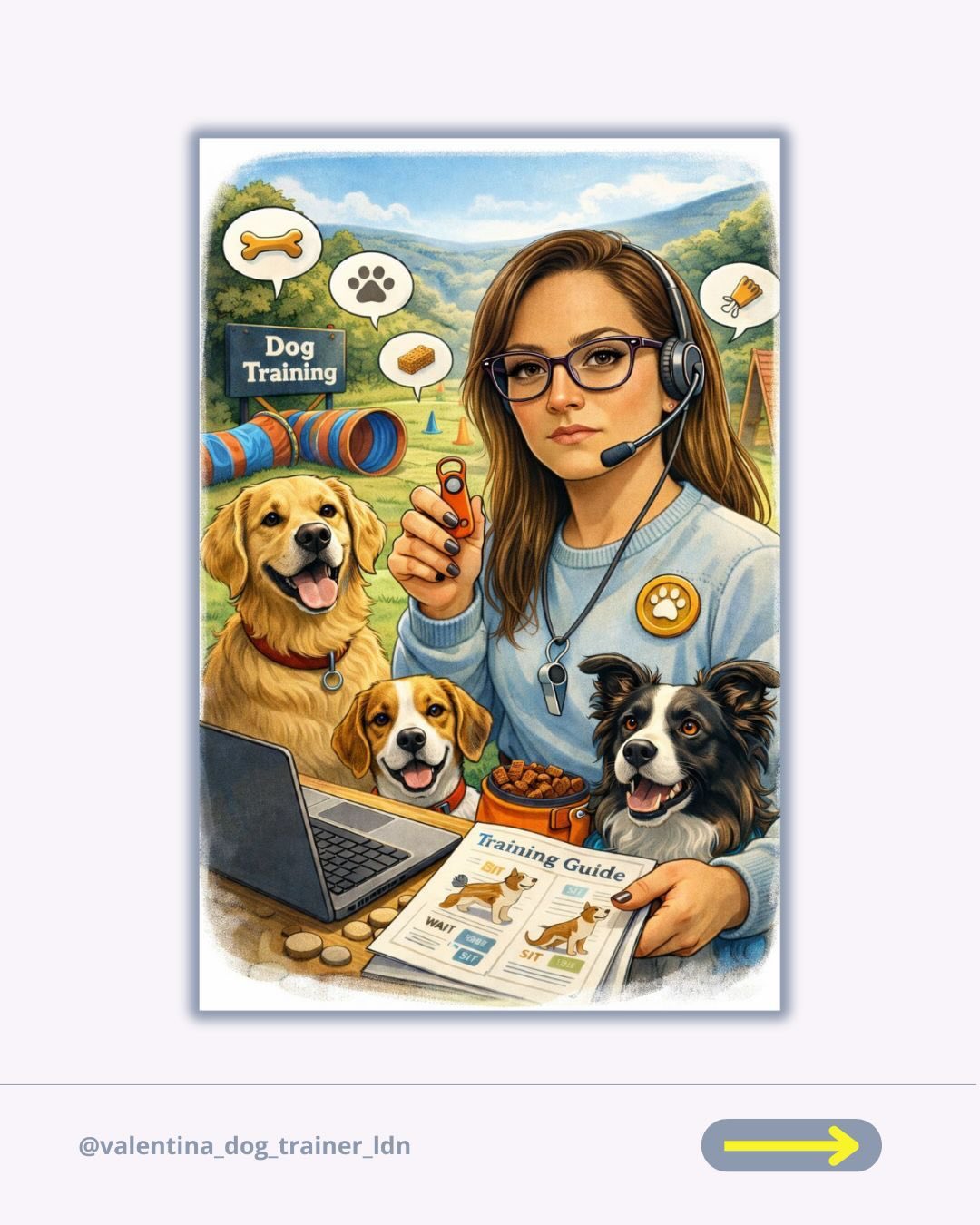 I usually avoid AI trends… but when your little cousin (@joaquinsolanot_ ) makes one about you, you kind of have to post it 🫠
I’m honestly conflicted about all these AI images (environment, overuse, fast content…) but this one came from love and how he sees me. And that part felt special.
This is what technology thinks about me. Funny how AI compresses a whole human life into one image.
Reality check:
I’m not just a dog trainer.
I speak 6 languages (including “dog” & “cat”).
I have 3 master’s degrees.
I’m multicultural, multidisciplinary, and constantly crossing worlds.
I don’t fit in boxes, never have!
And that diversity is exactly what helped me become a better trainer.
Understanding animals, humans, emotions, and behaviour led me to create my comic book; turning complex knowledge into simple stories, so people can communicate better with their dogs.
Basic Obedience for Humans teaches you how to understand your dog. Because when you learn “dog,” you also learn empathy.
You learn how your emotions affect everyone around you especially your dog (and cat).
My comic book is created by real humans, real stories, and real drawings (huge 🖤 to my illustrator @sorzis).
✨ If you like comic books, wait till you see what we’ve made.
I’ll be sharing more as I head to the @londonbookfair this March 📚
Follow along if you’re curious about dogs, cats and, comic books!