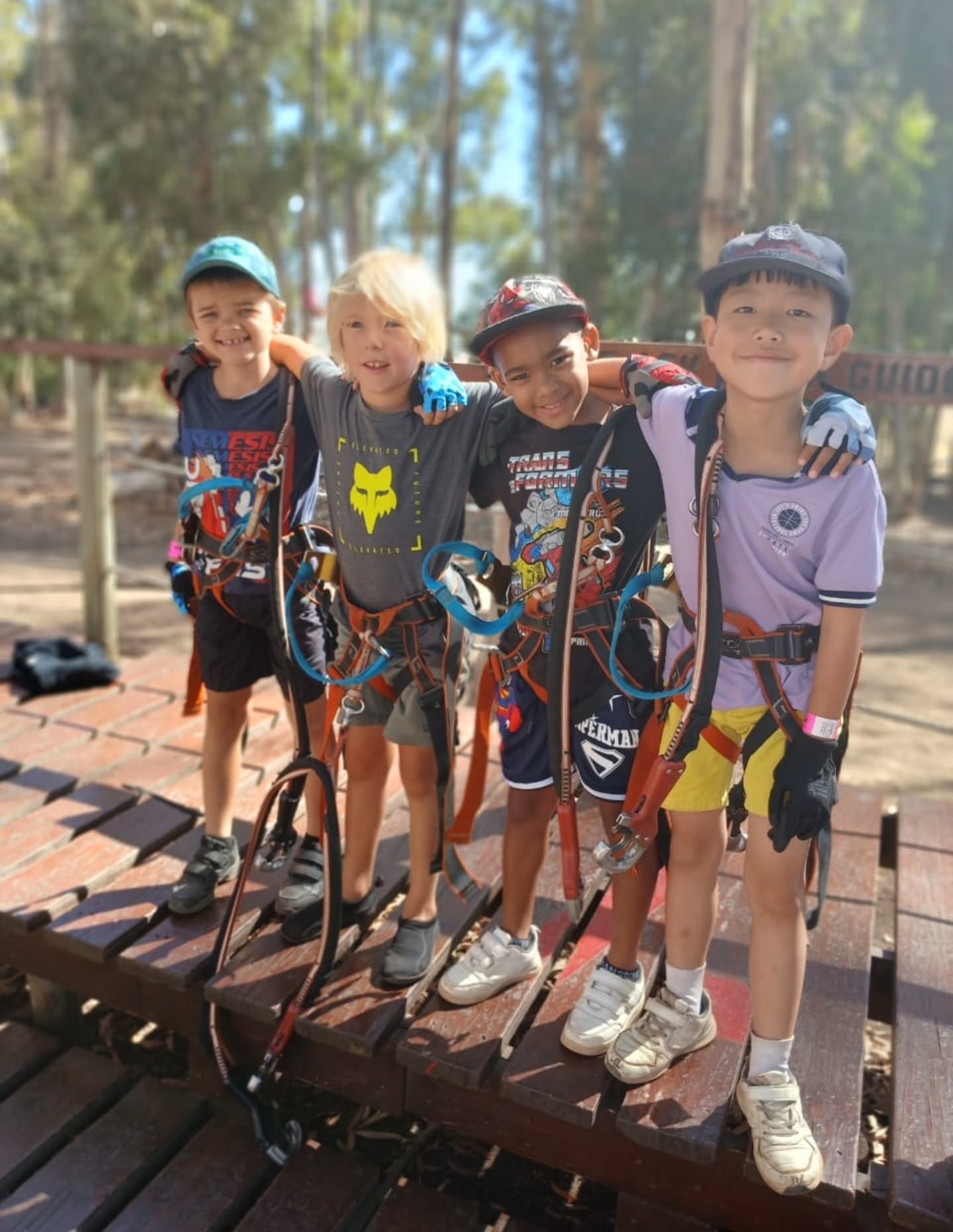 🌟 Grade 2 Excursion to Acrobranch 🌟
Our Grade 2 learners had the BEST time on their exciting excursion to Acrobranch! From climbing and balancing to zipping through the trees, the children showed courage, teamwork, and lots of enthusiasm.
There was so much laughter, adventure, and fun — a day full of wonderful memories! We are so proud of our brave and happy adventurers. 🌿😊
#ApplewoodAdventures #Grade2Excursion #AcrobranchFun #MakingMemories