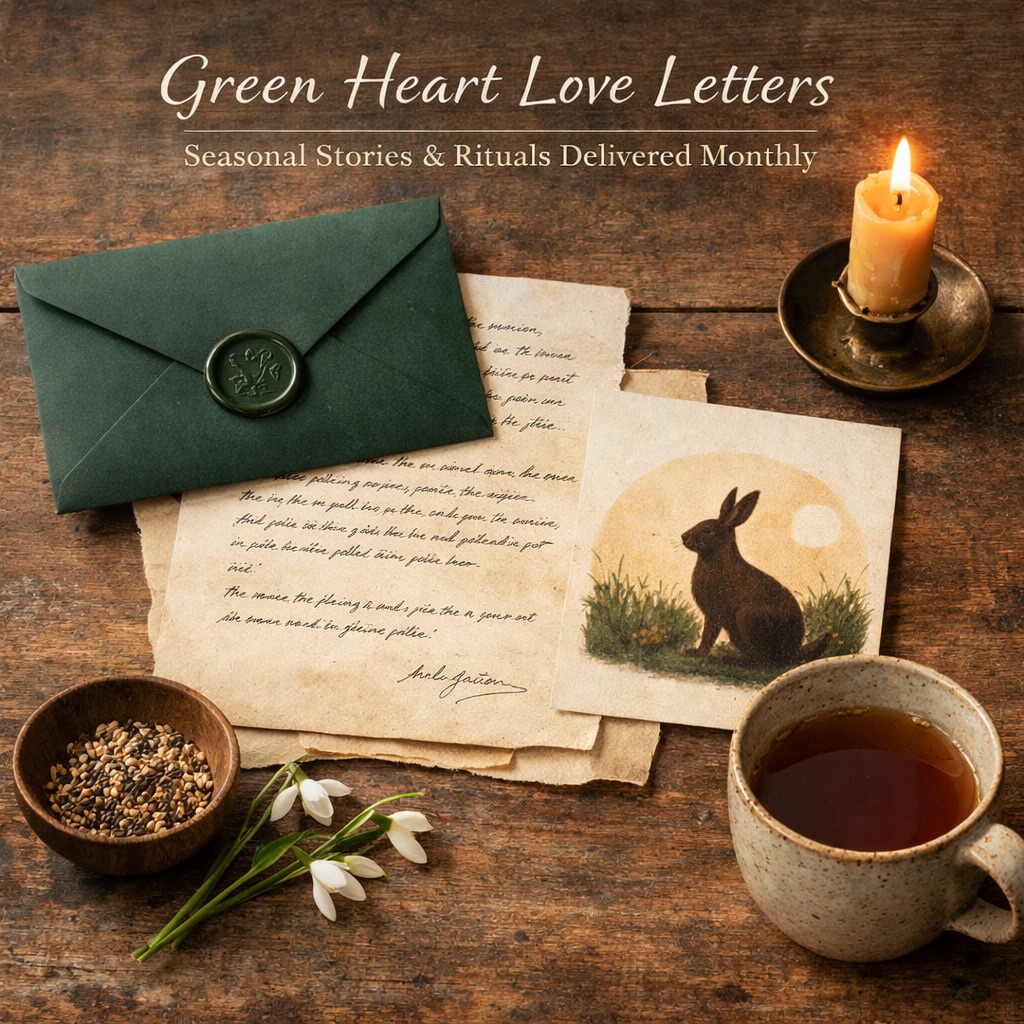 I am so excited to launch Green Heart Love Letters.
A paper filled, wax sealed envelope will arrive at your door monthly, with a short seasonal story complete with journal prompts and little paper things.
I miss snail mail. In a world full of devices, receiving this letter will encourage you to connect with yourself more deeply.
Visit our online store to join. Link in bio.
(UAE only at the moment 💚)
#seasonalletters #snailmail #mailingclub #dubaimail #greenheartwellbeing