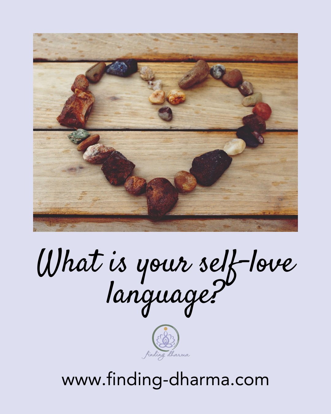 How do you most deeply feel loved?
I created a free Self-Love Menu / Love Languages PDF to help you explore your love languages and turn them into daily self-care practices.
Download your free copy as a gift on my website below.
Link in bio or in first comment below.
#LoveLanguages #SelfLove #DailySelfCare #findingdharma