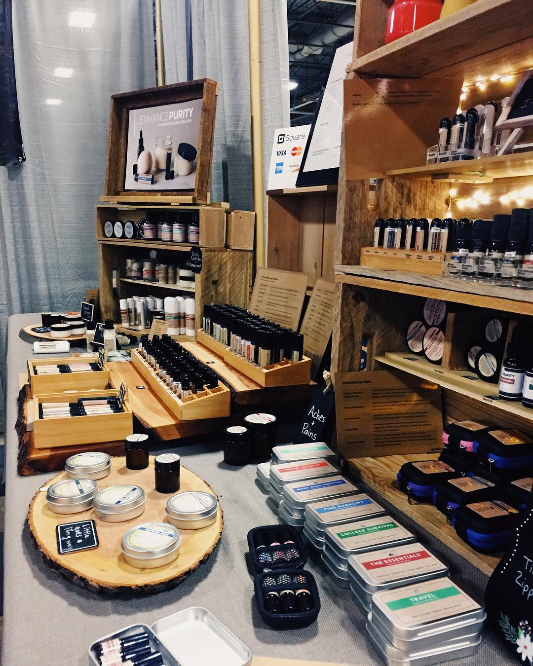 So many products to explore! ๐ฟ Come visit us this weekend at the @westernfair @londonandkwcraftshows. Over 200 vendors to shop at and meet. ๐ #supportlocal #handmade #handmadewithlove