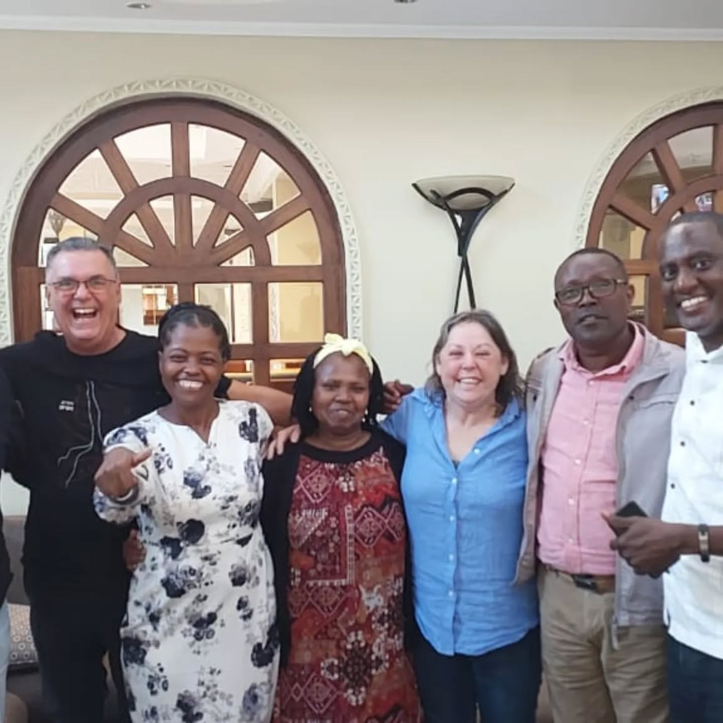 Great day with the team on our trip late last year