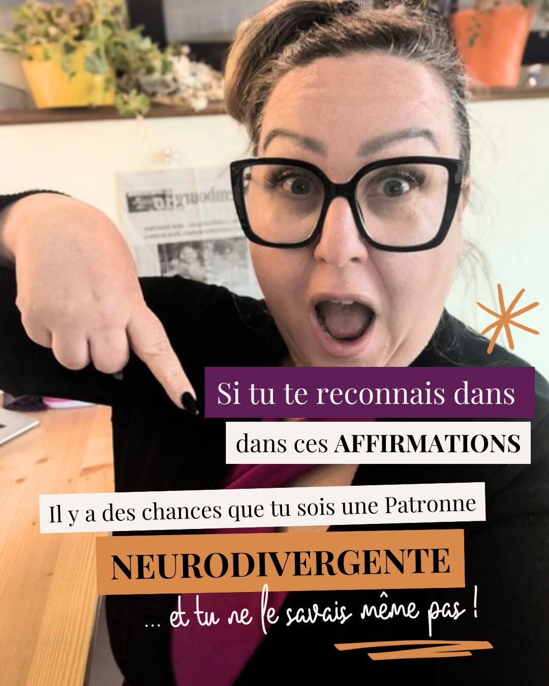 J’ai passé 20 ans à me sur-adapter. 20 ans à essayer de faire rentrer mon "cerveau laser" dans des cases trop petites.
Et si tu lis ceci, c’est qu'il y a de fortes chances pour que tu sois en train de faire la même chose avec ton business.
Regarde si ça résonne :
✅ Tu te sens en décalage total, comme si tu venais d'une autre planète alors que tu es dans l'arène depuis des années.
✅ Tu fonctionnes par cycles : l'hyper-enthousiasme (le cerveau laser), puis le crash. Et tu t'en veux de ne pas être "linéaire".
✅ Tu as l'impression de fournir 3x plus d'efforts que les autres pour des tâches administratives qui te vident de ton sang.
✅ Tu te sens éteinte. Tu as perdu cette vivacité du début parce que tu as bâti ta propre cage.
✅ Tu as 50 idées à la minute, mais aucune structure pour les poser. Résultat : tu procrastines par épuisement mental.
✅ On t'a toujours dit que tu étais "trop" : trop sensible, trop compliquée, trop dispersée. Alors tu te caches.
✅ Tu doutes de ta légitimité à diriger, alors que tu as déjà prouvé ta valeur sur le terrain.
Le problème, ce n'est pas toi. Ce n'est pas ton cerveau qui ne tourne pas rond.
Avec le temps j'ai appris à voir ma divergence comme un avantage concurrentiel déloyal, et j'aimerais que tu commences à le voir comme ça aussi.
On arrête de bricoler pour plaire au cadre classique et on bâtit ses propres règles. Déjà à la base le monde n'a pas été pensé pour nous, les femmes, alors en + un ND ... On arrête de s'adapter, maintenant !
C'est ce qu'on fait dans le Cercle des Patronnes. On ne vient pas chercher des "astuces", on vient poser des fondations solides, ensemble.
Ce qui change en mars : Je change d'altitude, et le Cercle suit. Le tarif va augmenter pour refléter la valeur réelle de ce qu'on y bâtit (et mes 20 ans d'expertise).
J'aimerais encore ouvrir 5 places pour février au tarif "Fondatrice" (49 €/mois), bloqué à vie pour celles qui me rejoignent maintenant.
Si tu te reconnais dans ce que je viens d'écrire, on ne demande plus la permission. On commence à construire.
Parmi ces points, lequel est celui qui te bouffe le plus d'énergie ?