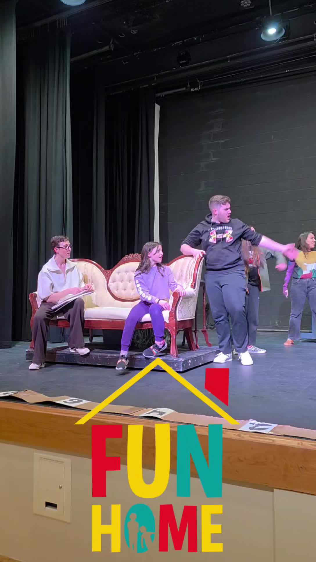 Fun Home opens in two weeks!