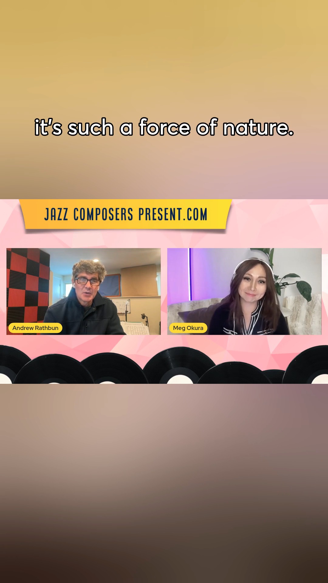 Meg Okura @megokura and Andrew Rathbun @andrewrathbunmusic discuss memories of Michael Brecker, Meg's experience playing with the Michael Brecker Quindectet, and Michael's composition "Itsbynne Reel."
Visit our Complete Archives {link in bio} to check out all of our previous masterclass and live events!
#listeningsession #megokura #andrewrathbun #michaelbrecker #michaelbreckerquindectet #itsbynnereel #jackdejohnette #charliehaden #jazz #jazzcomposition #arranging #masterclass #jazzmusic
Event: Meg Okura Listening Session 1/25/2026