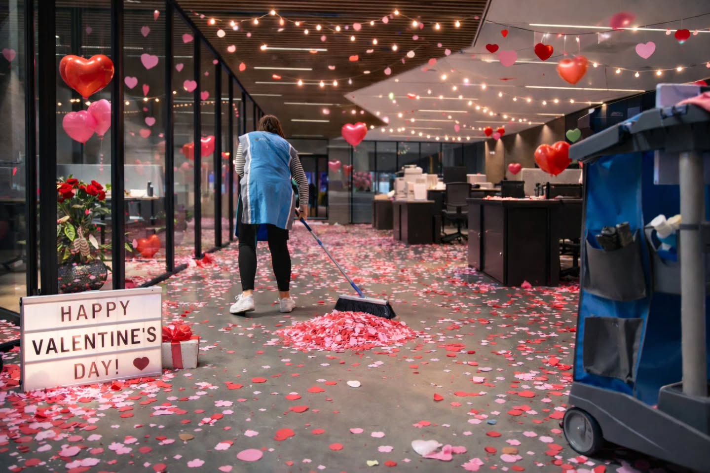Happy Valentine’s Day! ❤️
Liefde hangt in de lucht… en ligt op de vloer. Gelukkig wordt ook dát met liefde opgeruimd. 💕🧹
–
#ValentinesDay #OfficeVibes #fsobv