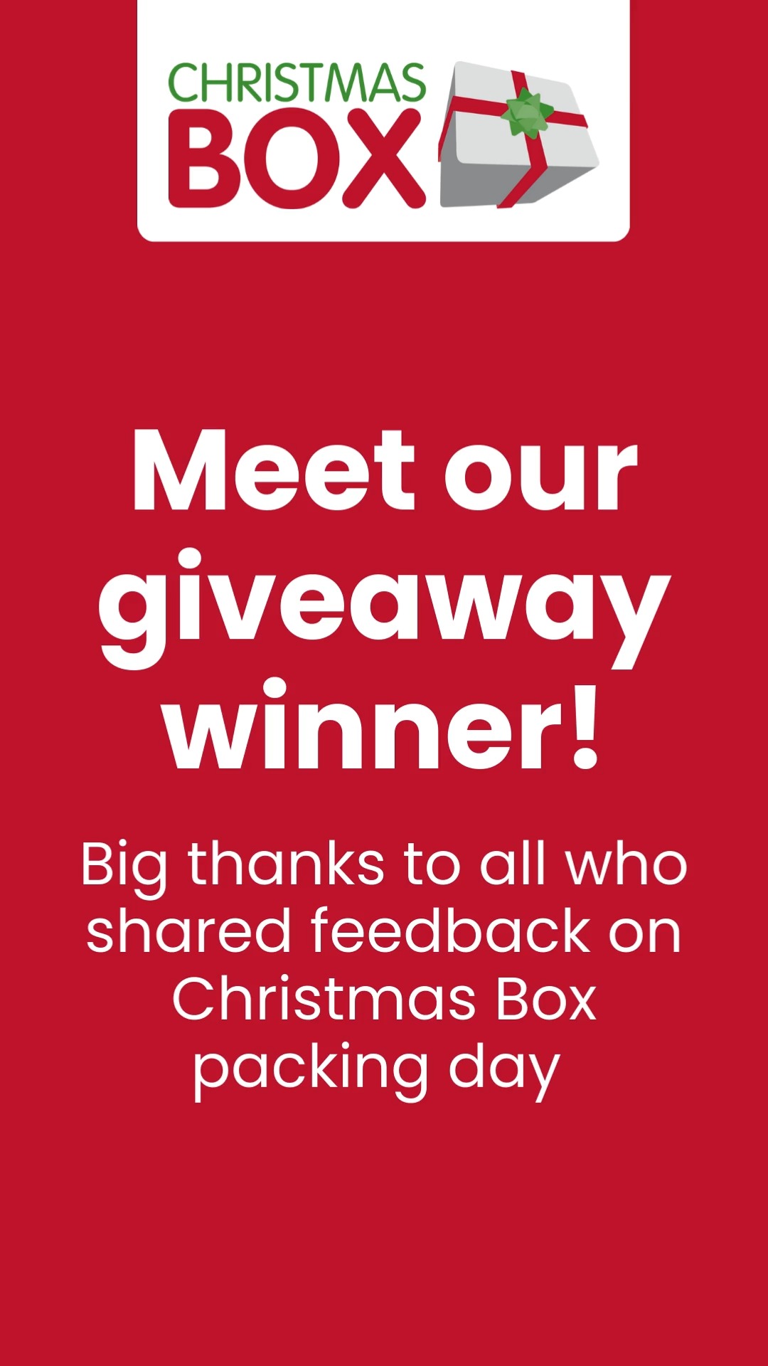 🎉 Huge congratulations to Ranjani!
You’re one of our amazing volunteers who shared feedback on Christmas Box 2026, and you’ve won a $500 MILK Photobook voucher! It’ll be winging its way to you soon. 📸✨
A massive THANK YOU to all our incredible volunteers who helped pack over 35,000 boxes this year. Your time, heart, and hands made a huge difference for families across our communities. ❤️🎁
Thanks also to everyone who took the time to give feedback about our packing days — your insights help us keep improving year after year. 🙌✨