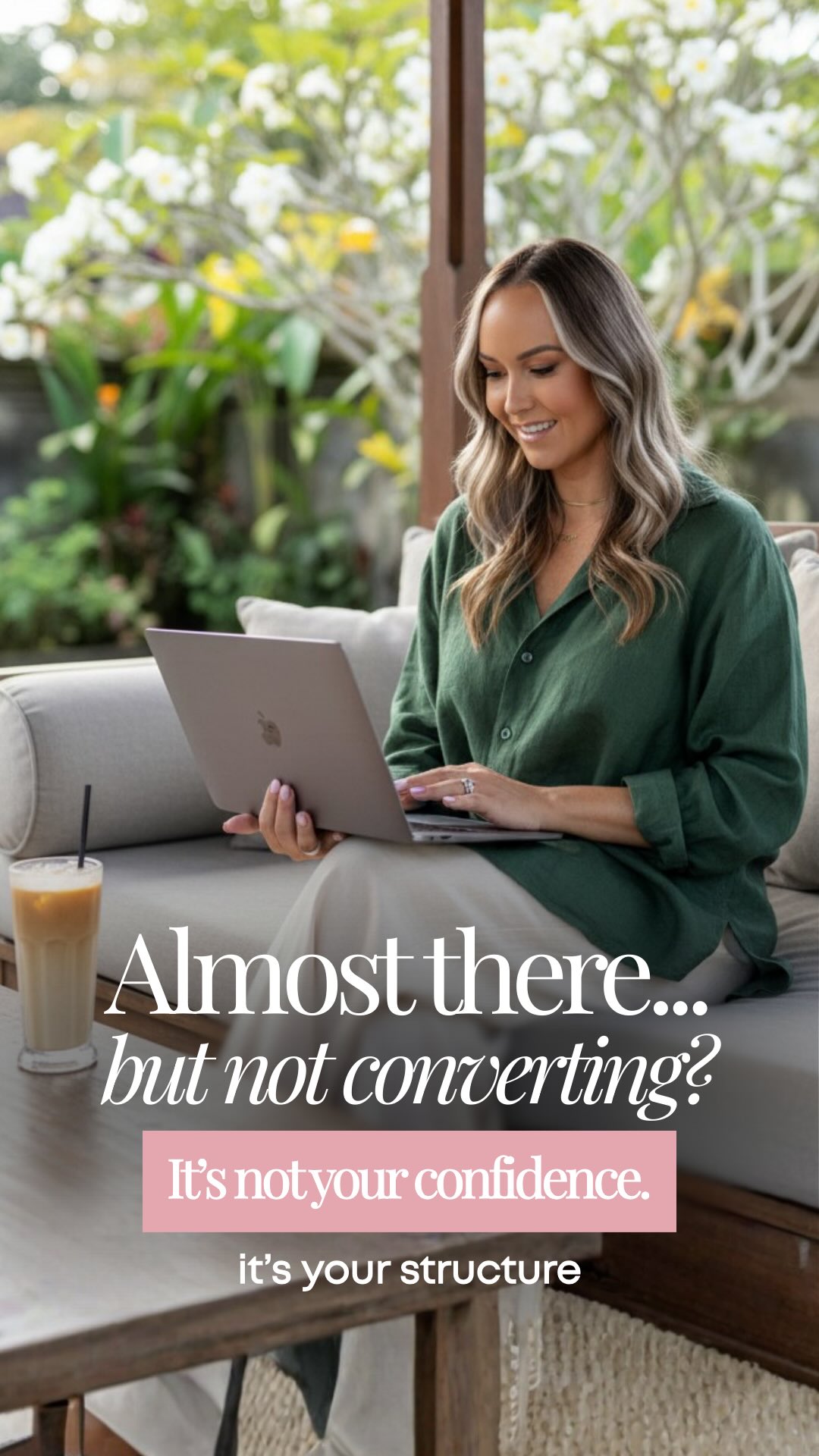 The issue usually isn’t your magic.
If your website isn’t converting consistently, it’s rarely because your work isn’t powerful enough.
More often, it’s structure quietly working against you.
If you’ve ever thought, “It looks good… so why isn’t this converting?”
It’s not a confidence problem.
It’s about how clearly your magic is being guided on the page.
And when you’re this close to your own business, structural gaps are almost impossible to see.
Not because you’re incapable. Because you’re inside it.
If your site feels “almost there” but enquiries aren’t steady, comment BETA and I’ll send you my 5-Point Website Clarity Self-Check.
It’s the exact lens I use to spot structural gaps before recommending deeper work.
#WebsiteClarity #WebsiteConversionStrategy #ServiceBasedBusinessGrowth