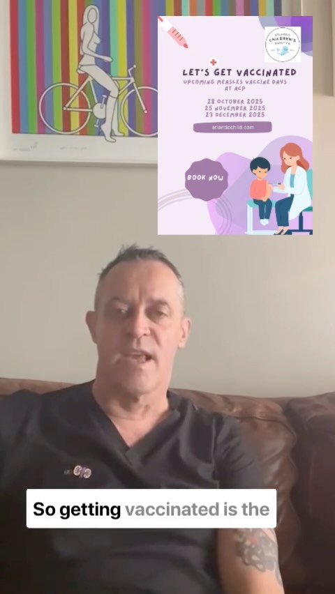 Staying with our vaccine theme, here is our colleague Dr Paul Sinclair speaking about the increased cases of Measles in Cape Town and explaining the possible short- and long-term effects of infection.
And as we know, vaccination is the best way to keep our children safe.
We’re hosting scheduled Measles Vaccine Days to make sure every dose counts — measles vaccines come in multi-dose vials, so these days help prevent waste.
They’ll be the last Tuesday of each month- upcoming days are:
28 Oct
25 Nov
23 Dec
If your child is due for their 6-month, 1-year, or 6-year measles vaccine, or has missed a visit, book your spot and keep them protected
You can book on our website or message us here for more info
Looking forward to seeing you! 💉💉💉
#measles #measlesvaccine #measlesawareness #measlesprevention #ᴠᴀᴄᴄɪɴᴇssᴀᴠᴇʟɪᴠᴇs