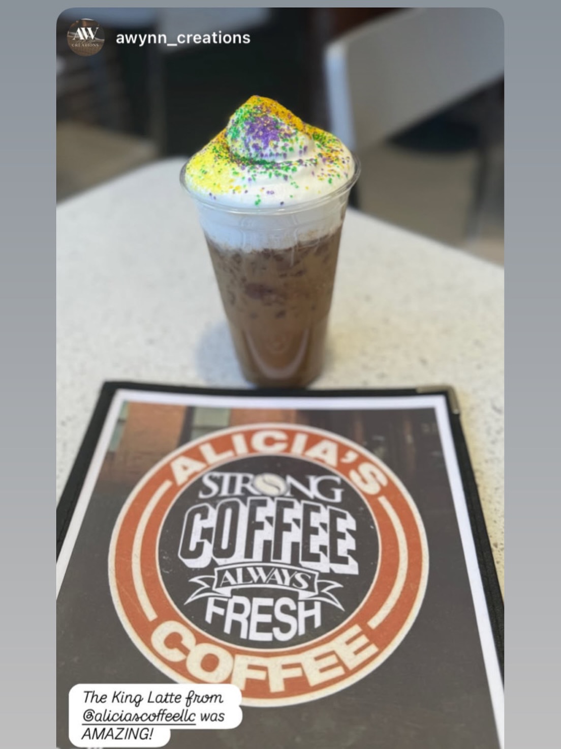 Thank you @awynn_creations for pulling up on us today!!
The city made me work today, I was expecting it to be slow but you all pulled up and blessed @aliciascoffeellc. I love y’all 🫶🏾☕️