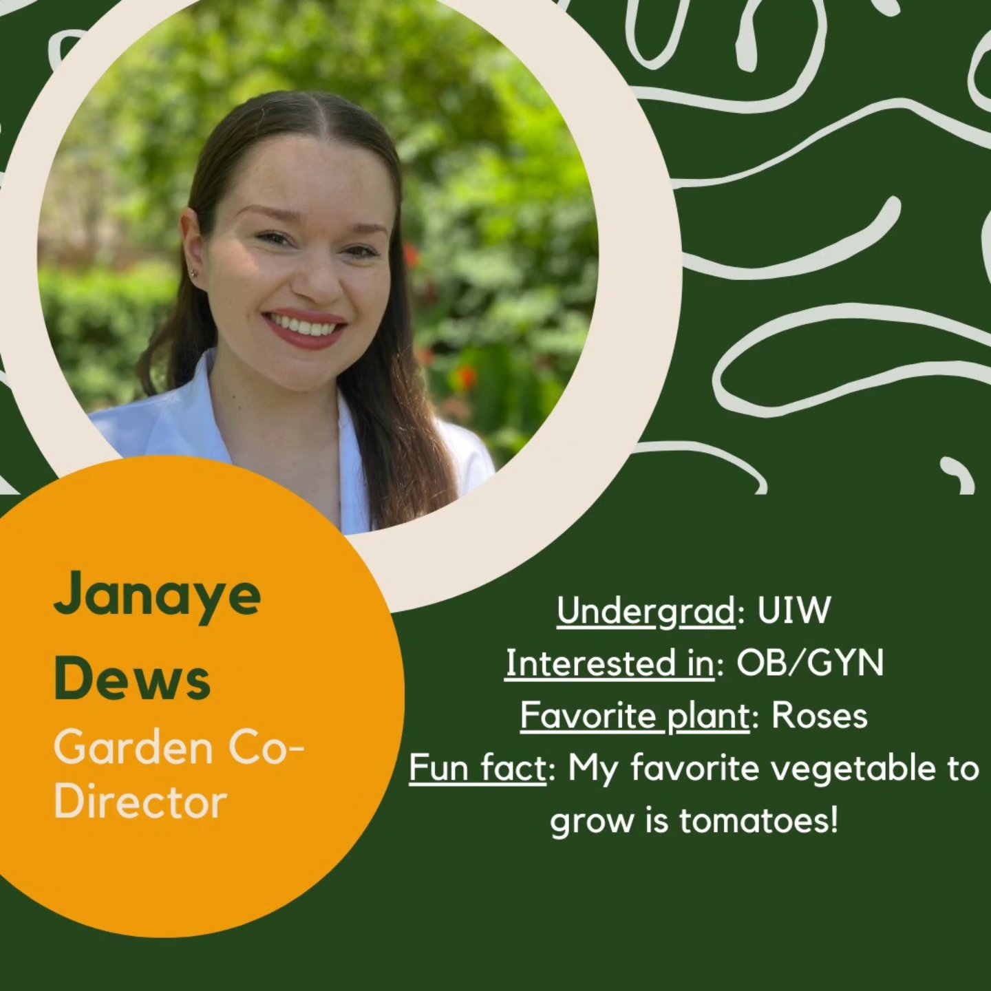 Meet Janaye, one of our garden co-directors!
Here's a little bit about why she joined Island Farmacy:
"I got super into gardening during the pandemic and it turned into a real passion for me. I’m excited to use my experience to provide fresh produce to those in need! "