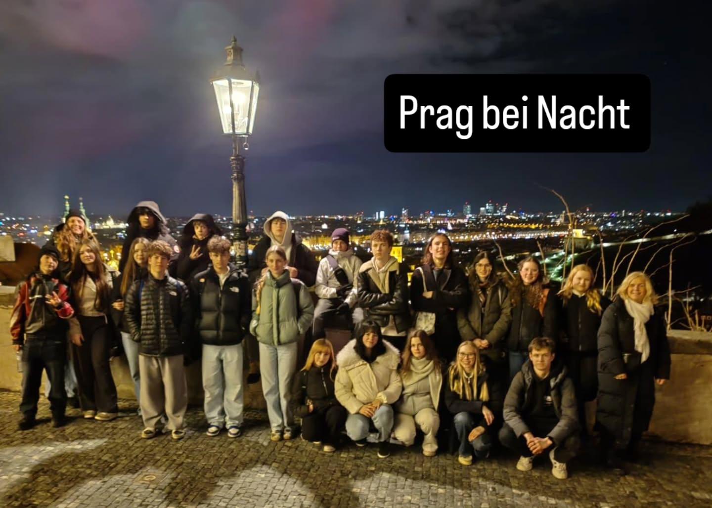 Schüleraustausch Tag 5 - Heute sind wir in Prag! Tagsüber Museum und Stadtbummel und danach das Highlight: Prag bei Nacht! #erasmusplus #werderhavel #chotěboř