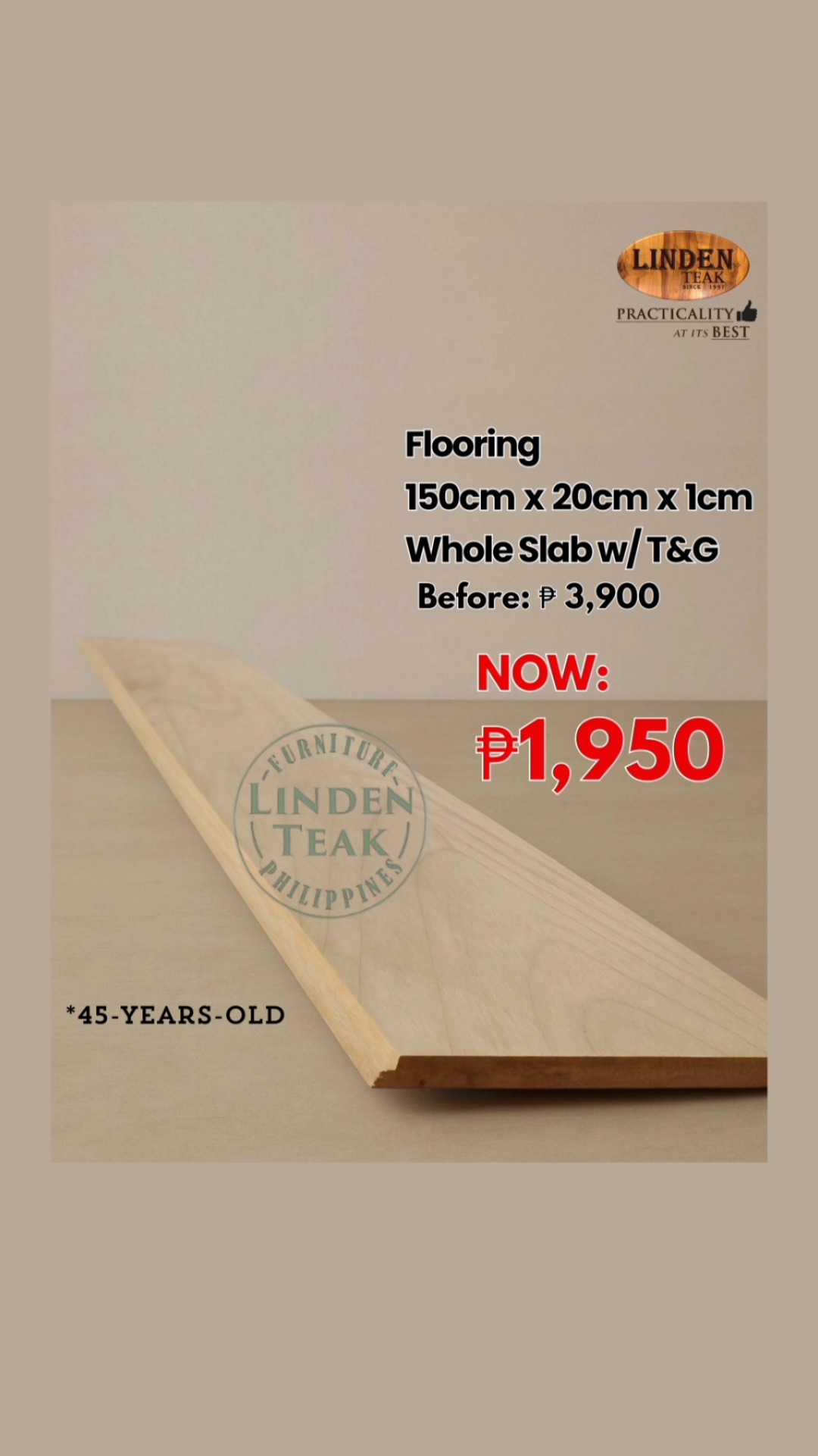 Celebrating our New Year Construction Collection Special!✨
Enjoy up to 60% discount on select items this month only!. Elevate your space with premium craftsmanship. Get FREE design consultations, FREE 3D drawings for customized items, and FREE delivery in select areas. Why Choose Teak? Here are 10 unbeatable benefits:
Sun & Rain Resistant, Natural Rainforest Resources, Generational Heirloom, Handcrafted by Master Artisans, Fire Retardant, Naturally Termite-Proof, Thermacool Comfort, Water Submersion Resilient, No Harmful Chemicals, 15-Year Warranty. Visit our stores to explore over 500 actual items on display, or browse online at www.lindenteakfurniture.com
