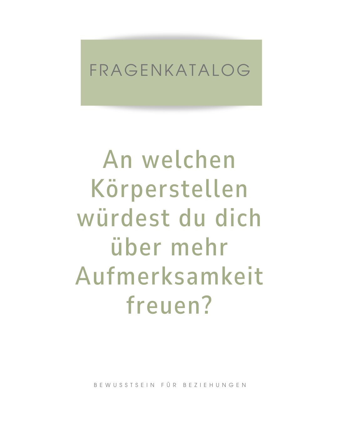 Schnell stellt sich eine Routine ein, wie wir uns gegenseitig berühren. Umso schöner, zur Abwechslung wieder ganz bewusst zu fragen, was dein*e Partner*in gerade braucht und besonders genießt. #Nähe
#Berührung #Achtsamkeit #Intimität
#Beziehungspflege