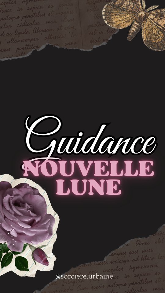 | Guidance de la Nouvelle Lune du 17 février 🌑 |
➡️ Pour d'autres guidances, suis-moi sur @sorciere.urbaine 🔮💫🗝
Le 17 février aura lieu la nouvelle lune. Afin de marquer ce passage, je te propose une guidance selon ton signe astro. Tu peux aussi checker ton ascendant et ton signe lunaire pour plus de précision.
Comment tu te sens pour cette nouvelle lune 💬?