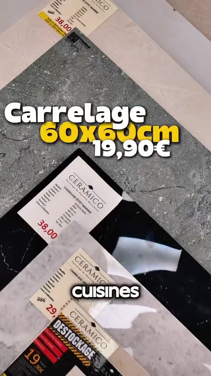 ✨ CARRELAGE LUXE & DÉCORATION ✨
Marbre • Bois • Béton • Pierre naturelle
Chez Ceramico, trouvez le carrelage idéal pour tous vos projets 🏡
🔹 Grand stock immédiat
✔️ 250 000 m² disponibles en 1 heure
✔️ 2 500 000 m² disponibles en 10 jours
🔹 Vente aux particuliers & professionnels
⸻
NOS PRODUITS
🧱 Carrelage intérieur & extérieur | XXL
🖼️ Panneaux décoratifs
🧩 Mosaïque • Travertin • Marbre
🚿 Lavabos en céramique
🧪 Colle • Joint • Baguette Finition
🚪 Portes intérieures & blindées
🛠️ Outillage carrelage
⸻
📍 NOS MAGASINS
Magasin 1 & Dépôt – Sarcelles
📌 31 Rue du Fer à Cheval, 95200 Sarcelles
📞 01 86 04 82 15
📧 info@ceramico.fr
Magasin 2 – Le Perreux-sur-Marne
📌 230 Avenue du Général de Gaulle, 94170 Le Perreux-sur-Marne
📞 01 86 04 60 52
📧 commercial@ceramico.fr
👉 Venez comparer, toucher et choisir directement en magasin
🕘 Horaires
Lundi – Samedi : 09h00–12h30 / 13h30–18h30
Dimanche : fermé
🌐 www.ceramico.fr
#carrelage
#interieurdesign
#decorationinterieure
#salledebain
#fyp