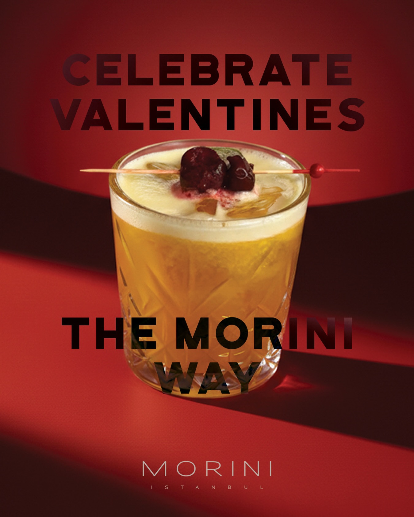 Bring your Valentine.
A close friend, your sister, or your mother. Celebrate valentines the Morini way with a loved one.
