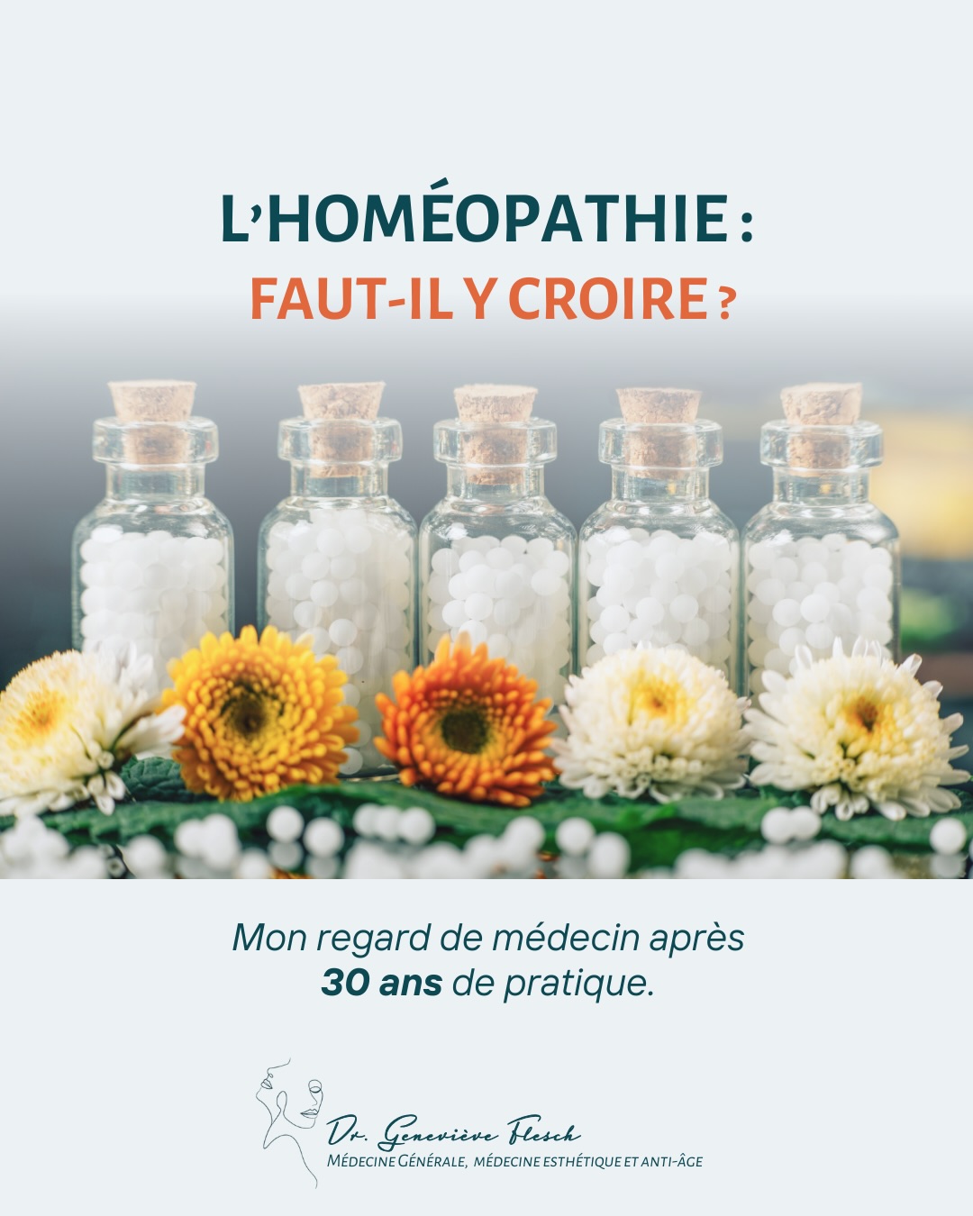 L’homéopathie divise. Et je le comprends.
Après 30 ans de pratique, mon regard est simple, sans dogme ni opposition frontale : il n’y a pas une seule façon de soigner.
D’un côté, une médecine allopathique souvent indispensable et efficace, qui repose sur des traitements validés et nécessaires dans de nombreuses situations.
De l’autre, une approche qui cherche à soutenir les capacités d’adaptation du corps, à comprendre ce qui se joue en profondeur, plutôt qu’à agir uniquement sur le symptôme.
Oui, à ce jour, nous ne savons pas encore expliquer précisément les mécanismes d’action de l’homéopathie.
Mais l’absence d’explication complète n’est pas l’absence d’effets observés. En pratique clinique, notamment en pédiatrie, en obstétrique, en accompagnement oncologique (en complément des traitements conventionnels) mais aussi en médecine vétérinaire, des bénéfices sont régulièrement constatés.
Ce que j’y trouve avant tout, c’est une médecine qui prend le temps, qui s’intéresse à la personne dans sa globalité, qui favorise l’autonomie du patient, et qui peut être une aide pertinente lorsque certaines situations deviennent plus complexes ou délicates à prendre en charge.
Alors faut-il y croire ?
Je dirais plutôt qu’il convient de l’observer, de l’évaluer avec discernement et de l’intégrer intelligemment, en complémentarité, lorsque cela a du sens 💙
#homeopathie #medecineglobale #prevention
