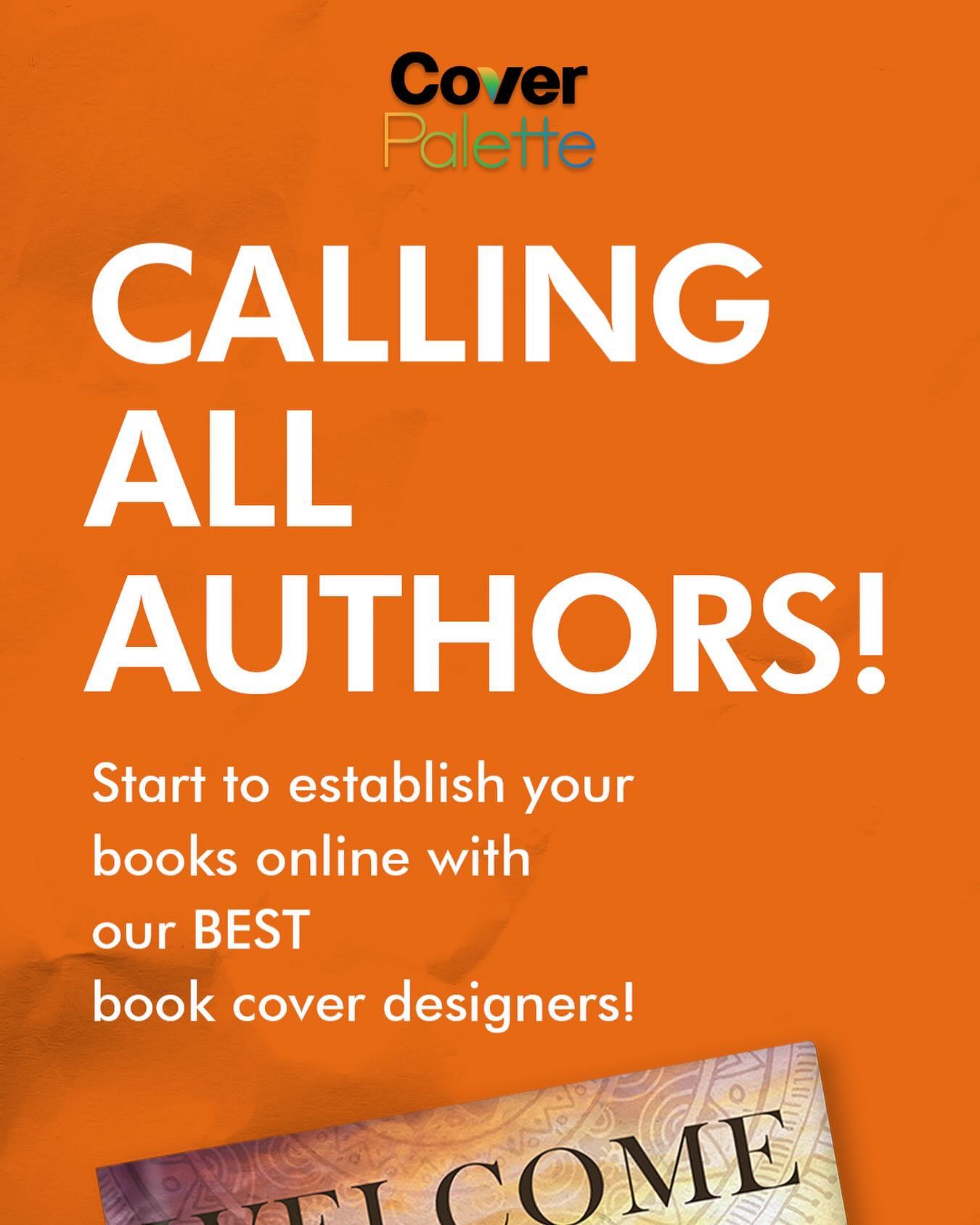If you are a self-published author working on your next literary piece, we want to work with you! Send us an email at info@coverpalette.com and we can send you some of the bestselling covers in your genre.⚡️