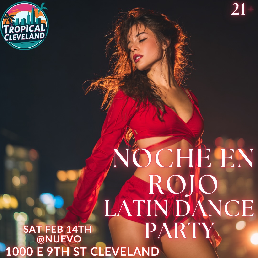 Do not forget to secure your admission ticket for our Noche en Rojo Latin Dance Party at @nuevomodmex
This is a party that you do not want to miss! Let’s celebrate Love ❤️
#clev #cleveland #clevedon #downtowncle #tropicalcleveland