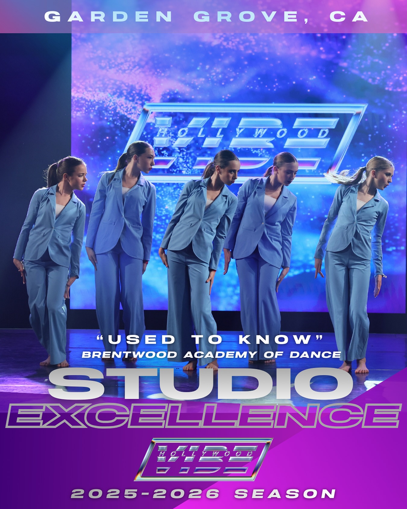 Congratulations “Used to Know” for @hollywoodvibe studio excellence award 🦋🤍