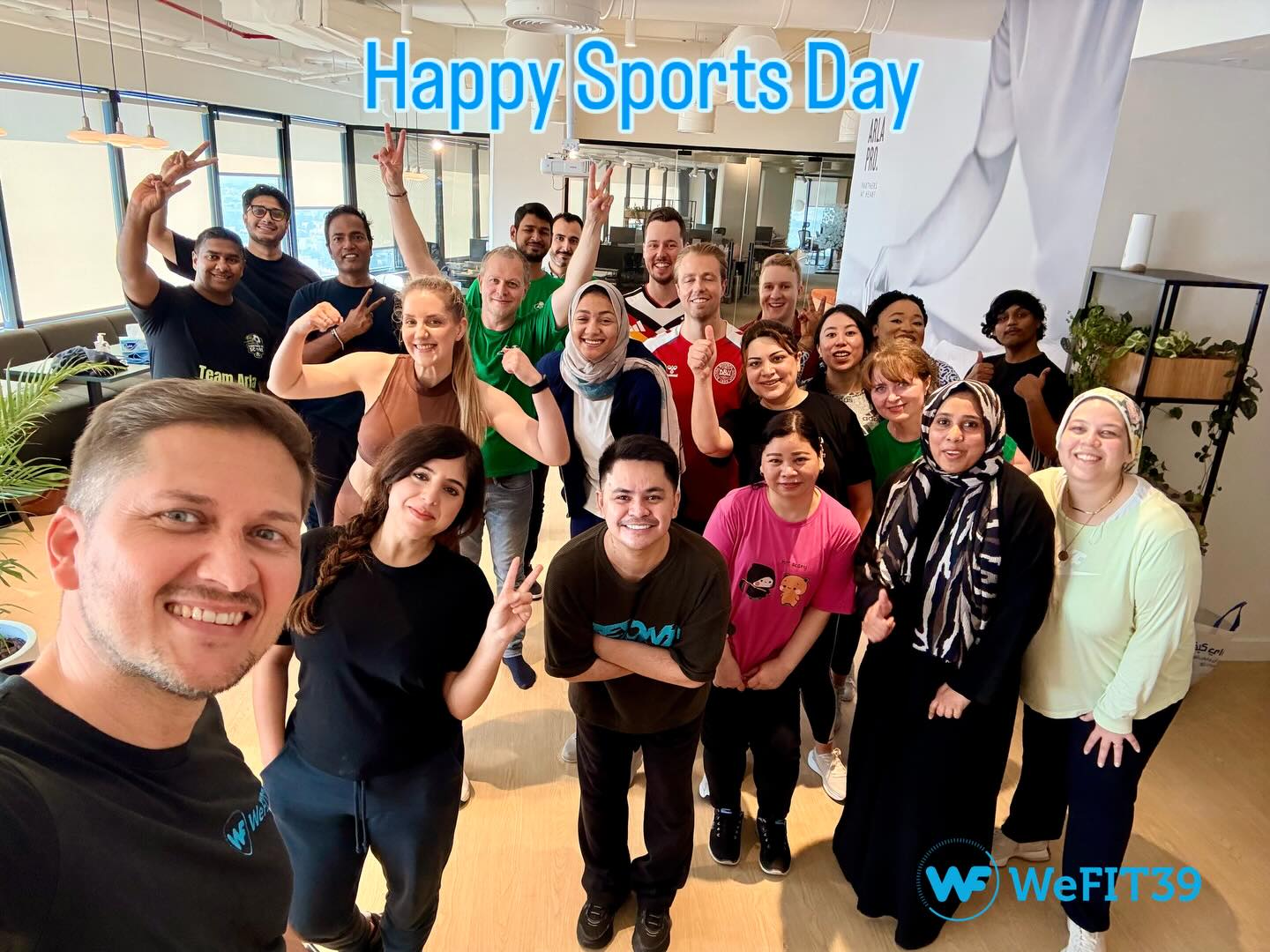 Group sessions with an amazing group!! #arla #lusail #sportsdayqatar