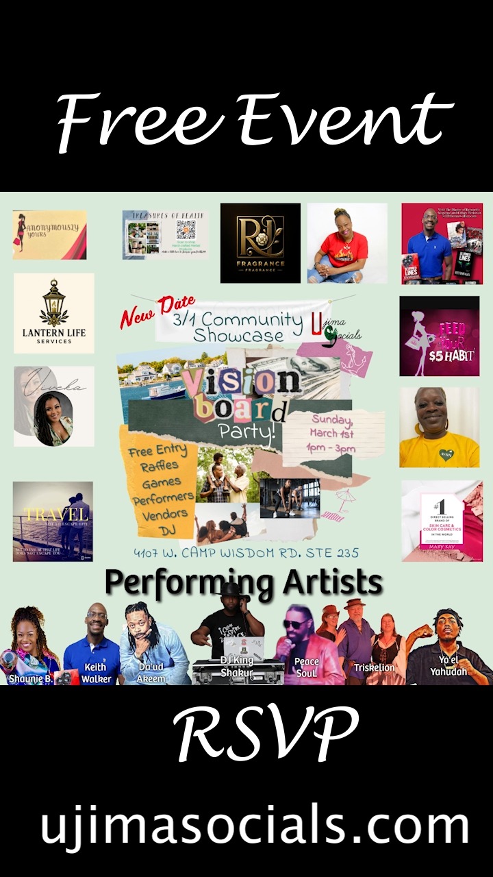 New date, but same great event. Have you RSVP'd? It's a community affair.
#dfw #dallascommunity #thingstodoindallas #celebrationsandcollaborations #thingstodoindallastx #communitysupport