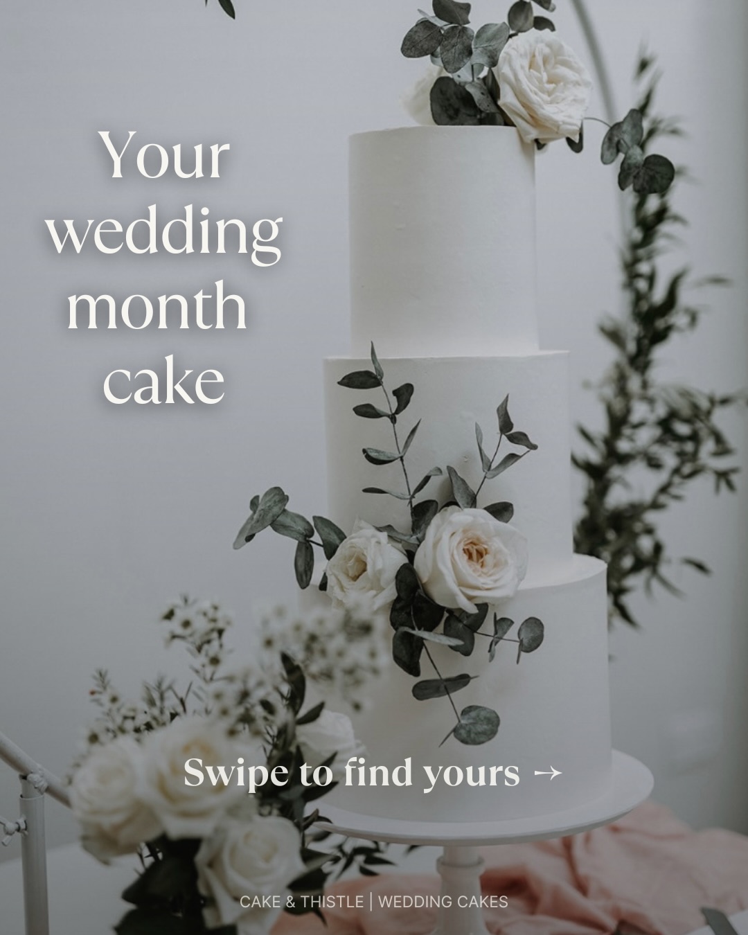 Which one is yours? 🩷
And if you've not got a wedding planned... which one's your favourite?
Mine would have to be October 🧡🍂
All the autumnal florals. All the drama.
Cakes by me @cakeandthistle