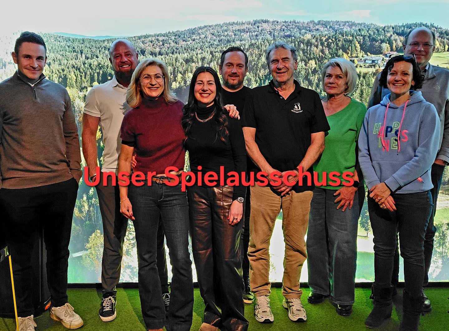 Darf ich vorstellen, das ist unser Spielausschuss. Dieser kümmert sich unter anderem um die Turnierplanung und um regelkonforme Bepflockung auf dem Platz. 🏌🏻♀️🏌️♂️