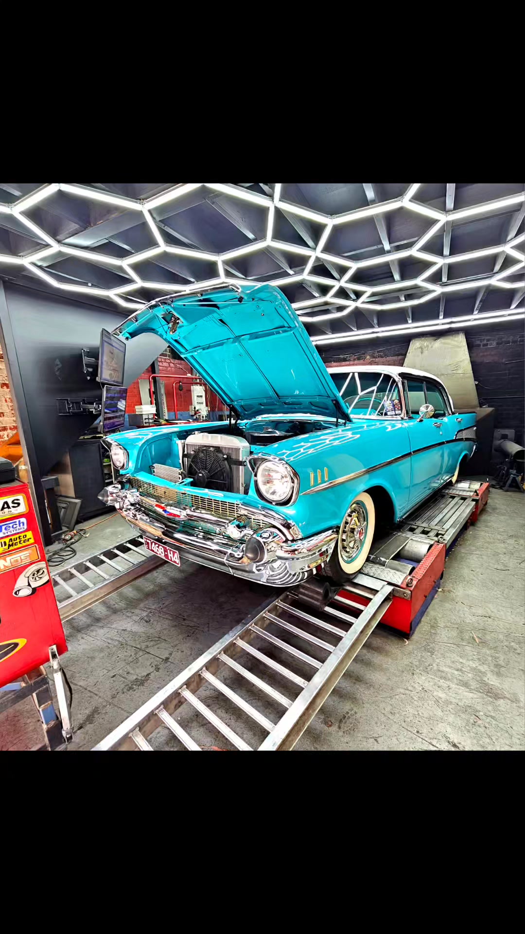 Another tough, super tidy Chev on the dyno.
Getting the Holley correctly calibrated and making sure everything is dialled in
Got an old school cruiser ?
Contact us for all your tuning and maintenance.
#tunedbysim #ntperformancefabricated #ntperformance #ntperformancebuilt #ntperformanceservice #ntperformancetuned #NTPerformance #NTperformanceexhaust #aussiemusclecars #cruizinknightscarclub #aussiemuscle #americanmuscle #oldskool #melbournecruisers #melbourneoldschoolcruisers #ntperformanceautomative #chevroletcarclub #chevwagon #vicvette #chevbelair #ntperformancefabricated #1958Chevy #Chevroletbelair #TriFiveNeighbor #ChromeAndFins #ClassicChevy #LowriderVibes #AmericanMuscle #50sCruiser #TimelessDesign