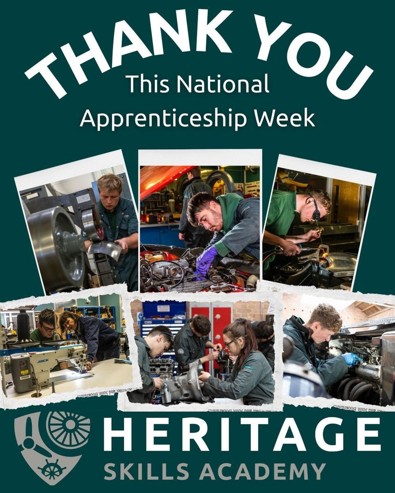 Thank You This National Apprenticeship Week! 🌟
To our incredible apprentices and valued employer partners – this week is all about celebrating YOU.
To Our Apprentices: Your dedication, enthusiasm, and professionalism inspire us every day. You demonstrate exceptional attitudes to learning, achieve 98% attendance, and consistently make us proud. You’re not just learning a trade – you’re preserving rare and vital engineering skills for future generations.
Thank you for choosing Heritage Skills Academy and for representing our industry with such integrity, passion, and purpose.
To Our Employer Partners: Your commitment to developing the next generation of heritage engineers is transforming our sector. Together, we’ve built partnerships across the Classic Vehicle and wider Heritage Engineering sectors, working with the finest restoration specialists in the UK.
Your feedback drives us forward: “Staff morale has improved; our apprentice is already adding value to the organisation.”
Together, we’re crafting tomorrow’s heritage today.
Here’s to the pride, respect, and professionalism you all bring to our programmes. Thank you for being part of the Heritage Skills Academy family.
#nationalapprenticeshipweek #naw2026 #heritageskillsacademy #nextgeneration #heritagetechnicianapprenticeship