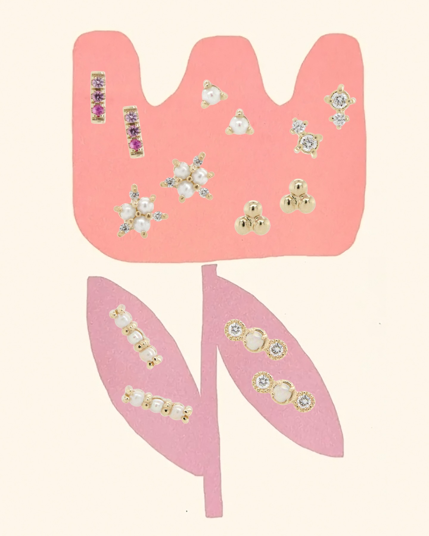 Spring Studs! ✨🌷Welcome in the coming season with some fresh additions to your stack! ✨💕
#shoplocalmn #shopsmallmn #mnlocal #smallbuisness #jotd