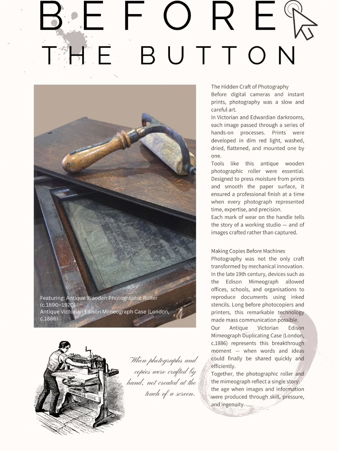 #objetdart #stufftoyouandme read 📚 about the history of printing before the days of inbox 📥 and email 📧