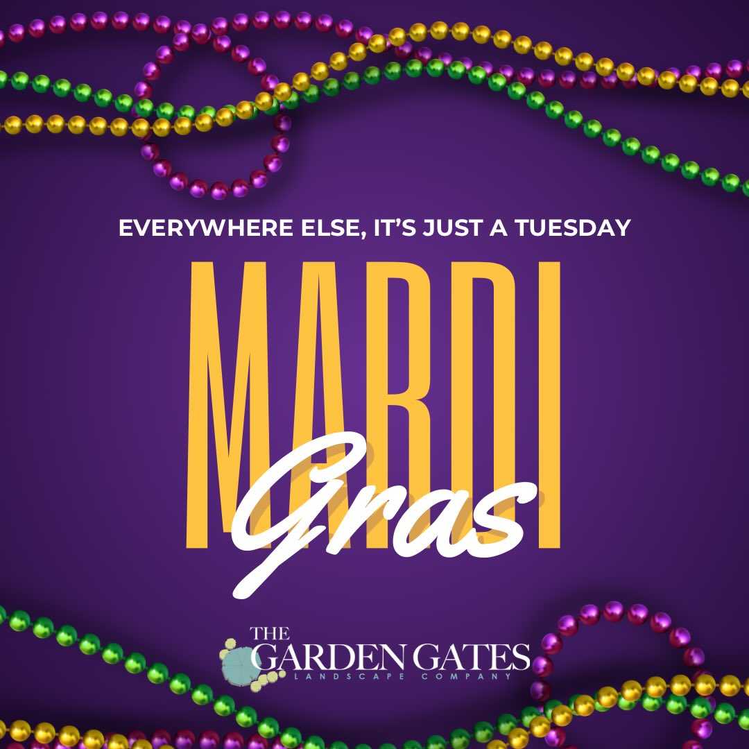 Happy Mardi Gras! 💜💚💛
Have fun! Stay safe! Eat King Cake!
