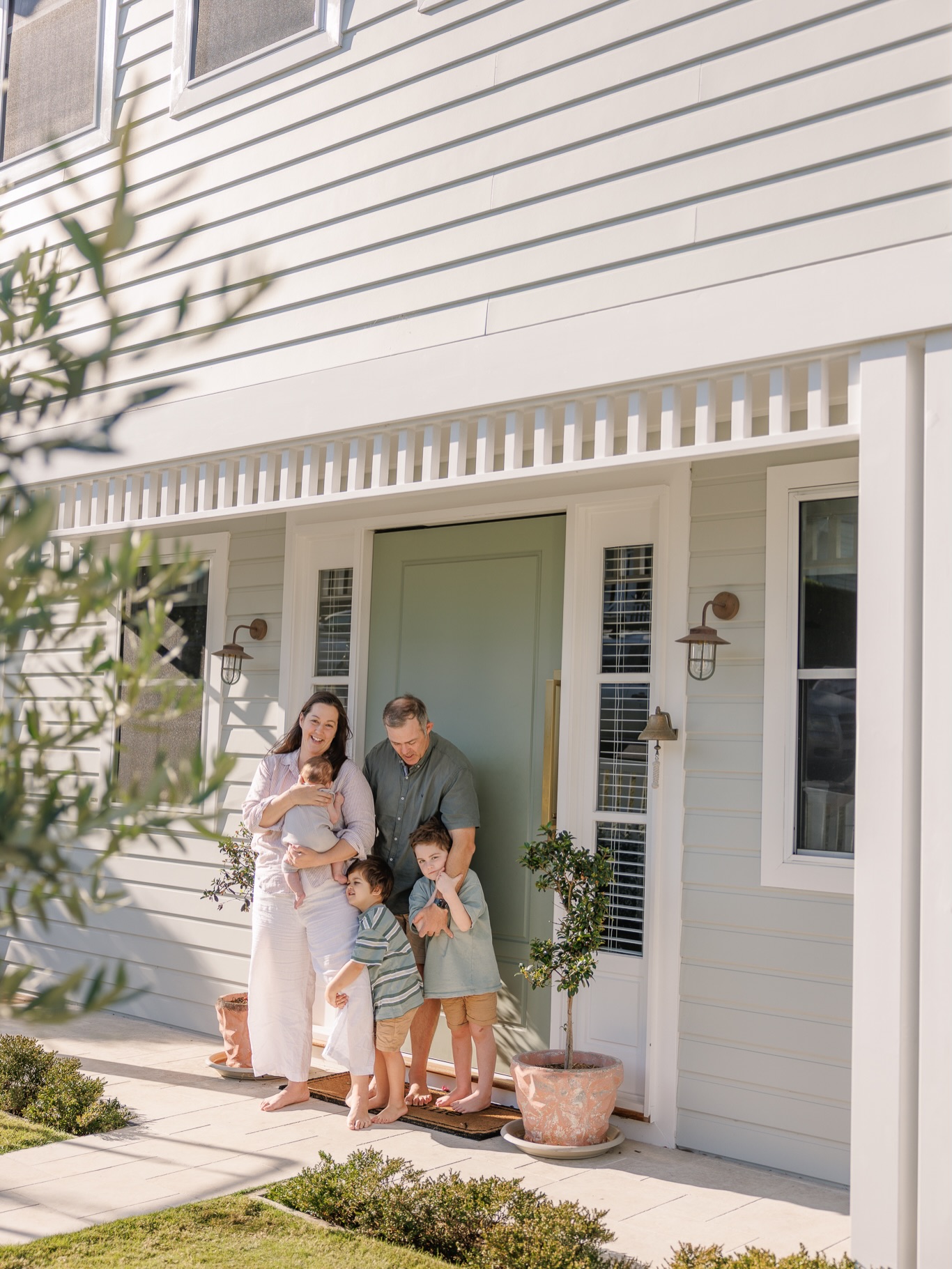 This photo was taken right outside their home, because that’s where their life feels most like them.
If you want photos that feel familiar, relaxed and real, an at-home family photography session in Rockhampton might be exactly what you’re looking for.